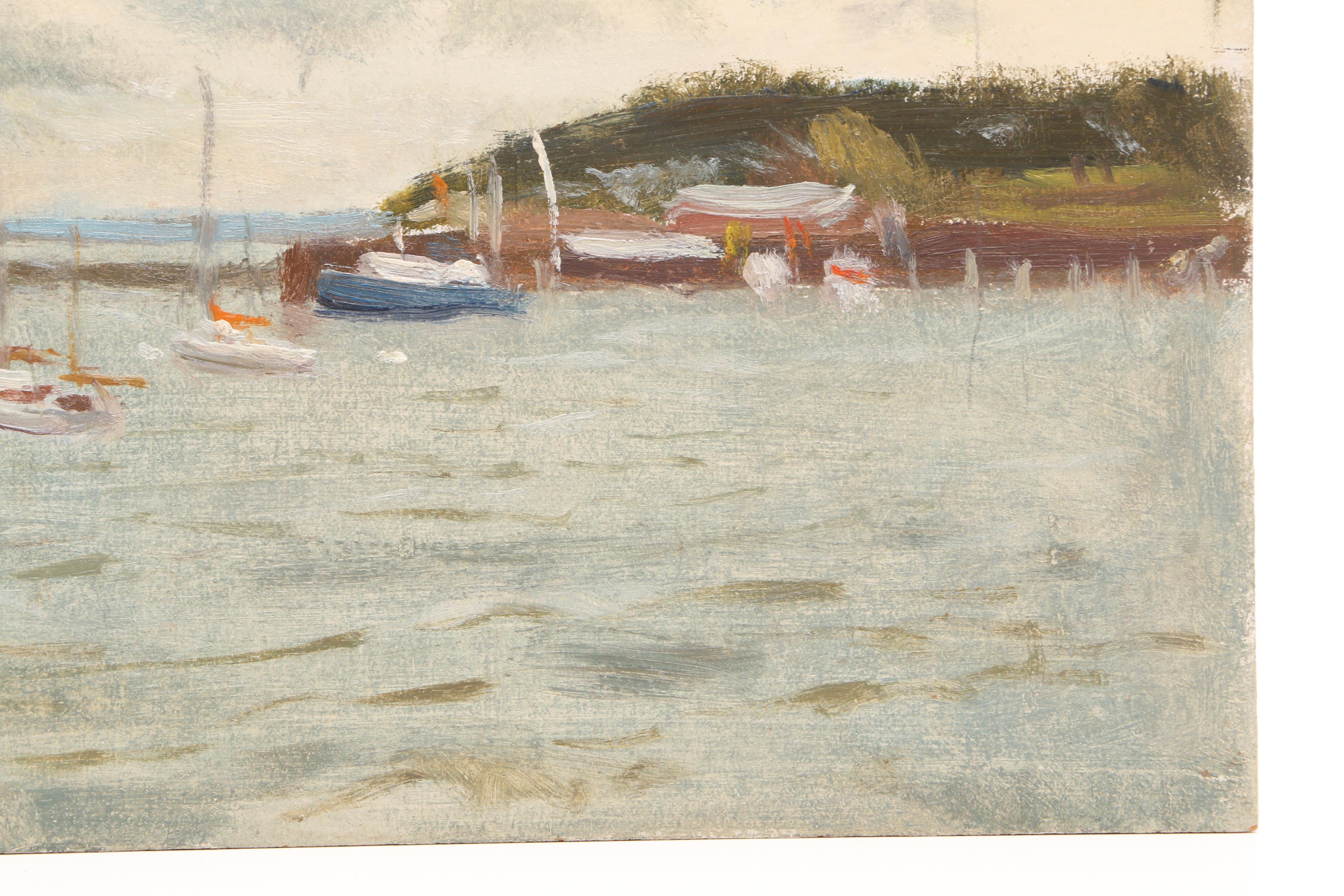 Harry Barton Oil Landscape and Seascape Paintings