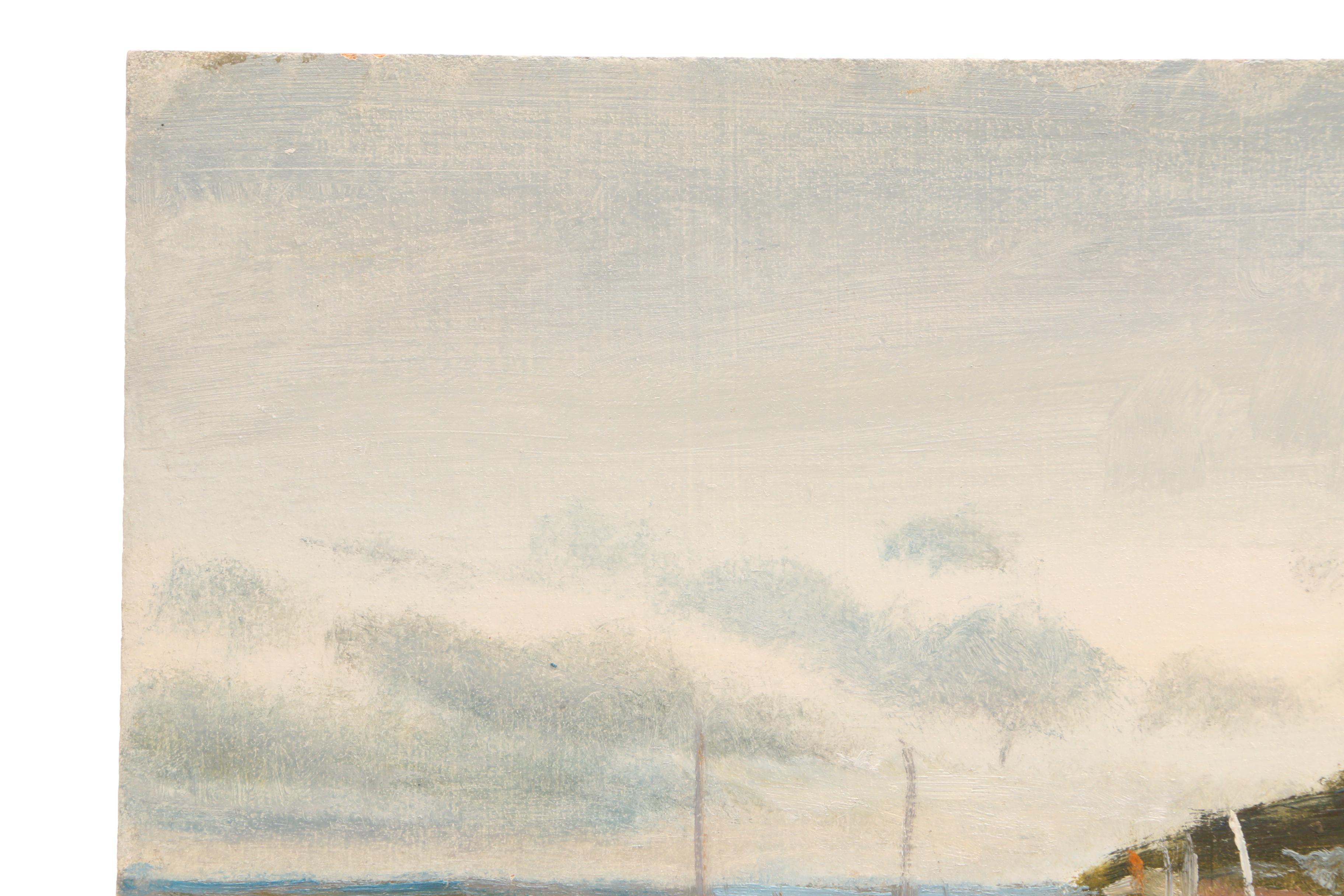 Harry Barton Oil Landscape and Seascape Paintings