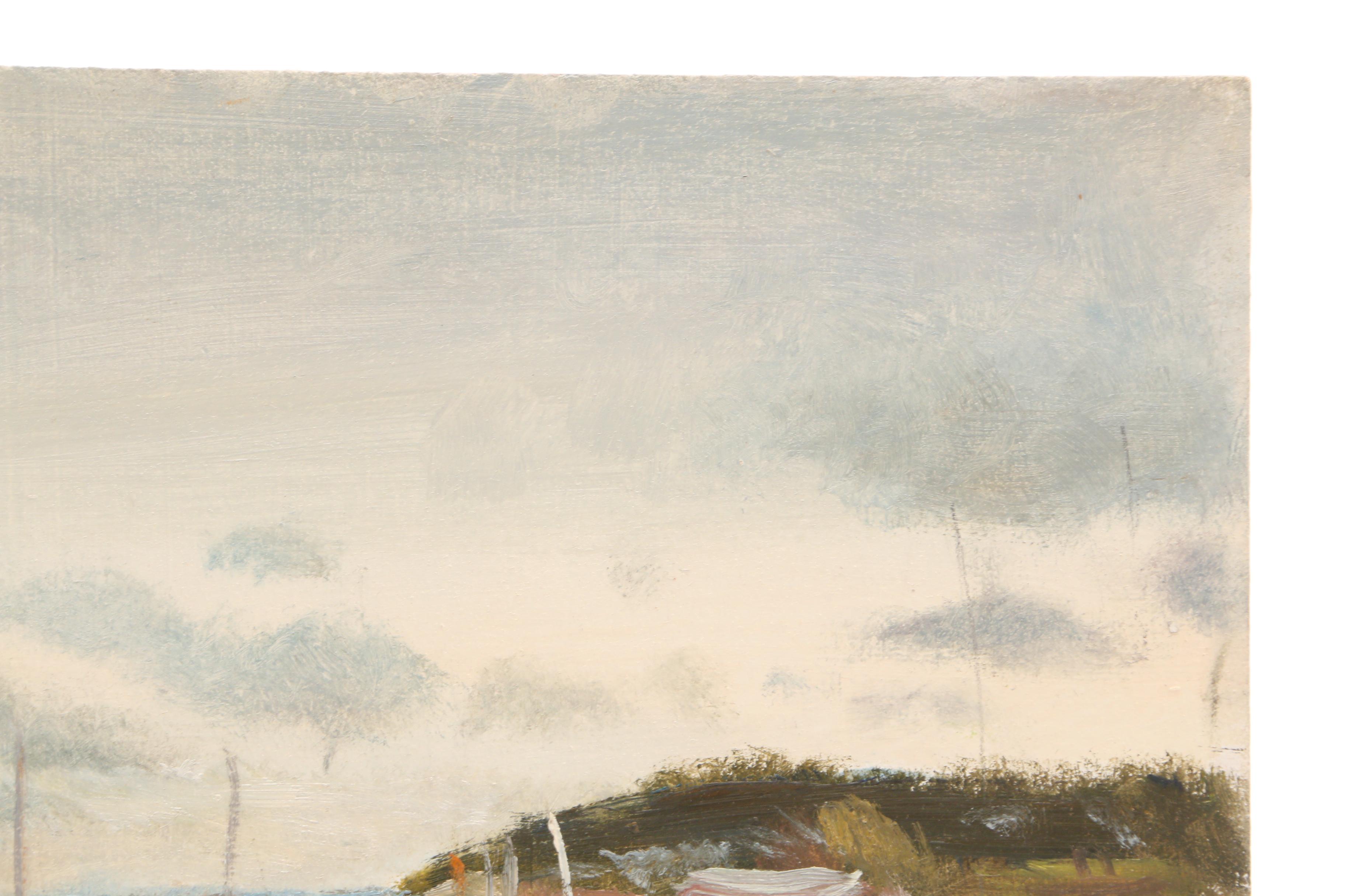 Harry Barton Oil Landscape and Seascape Paintings