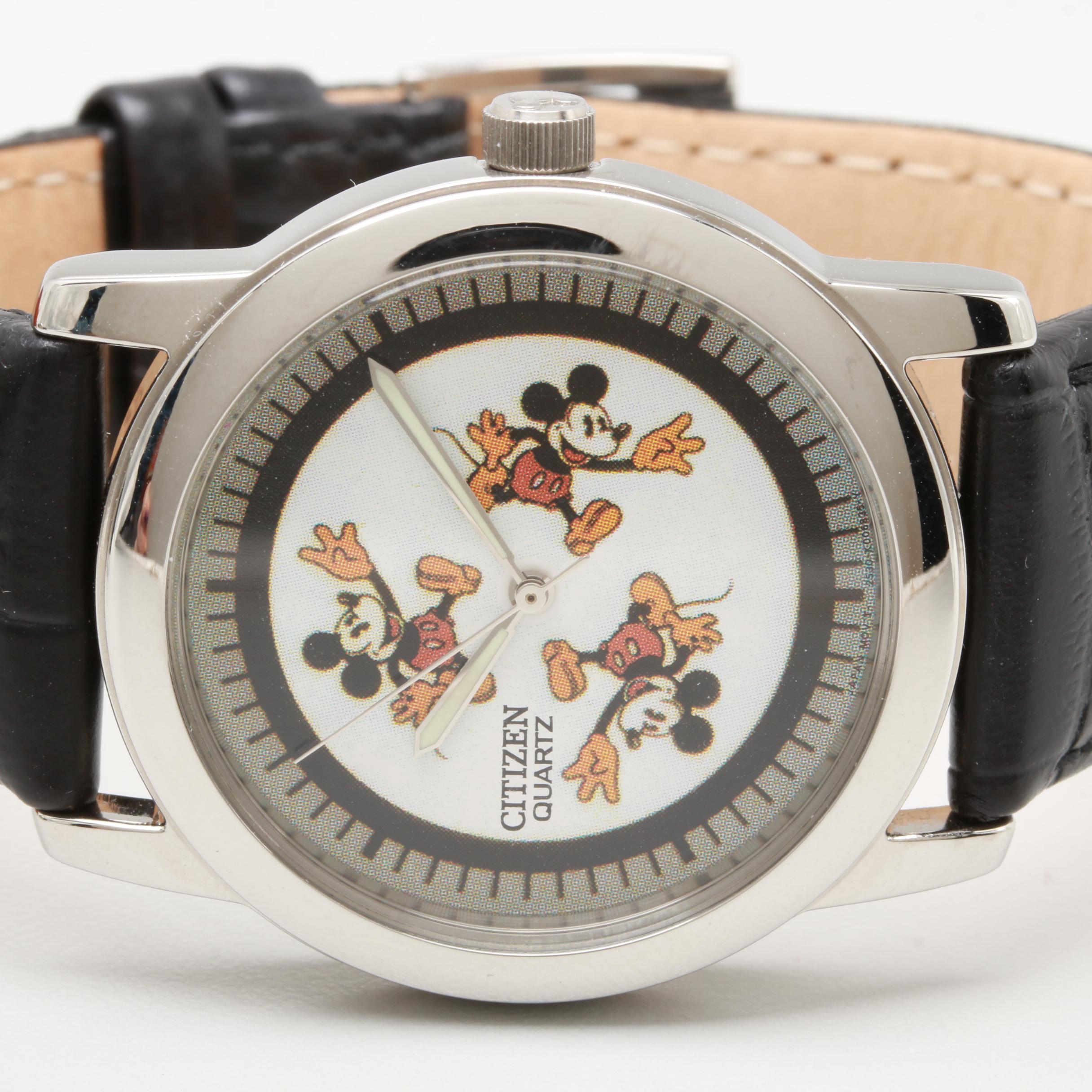 Citizen Mickey Mouse Watches With Display Box