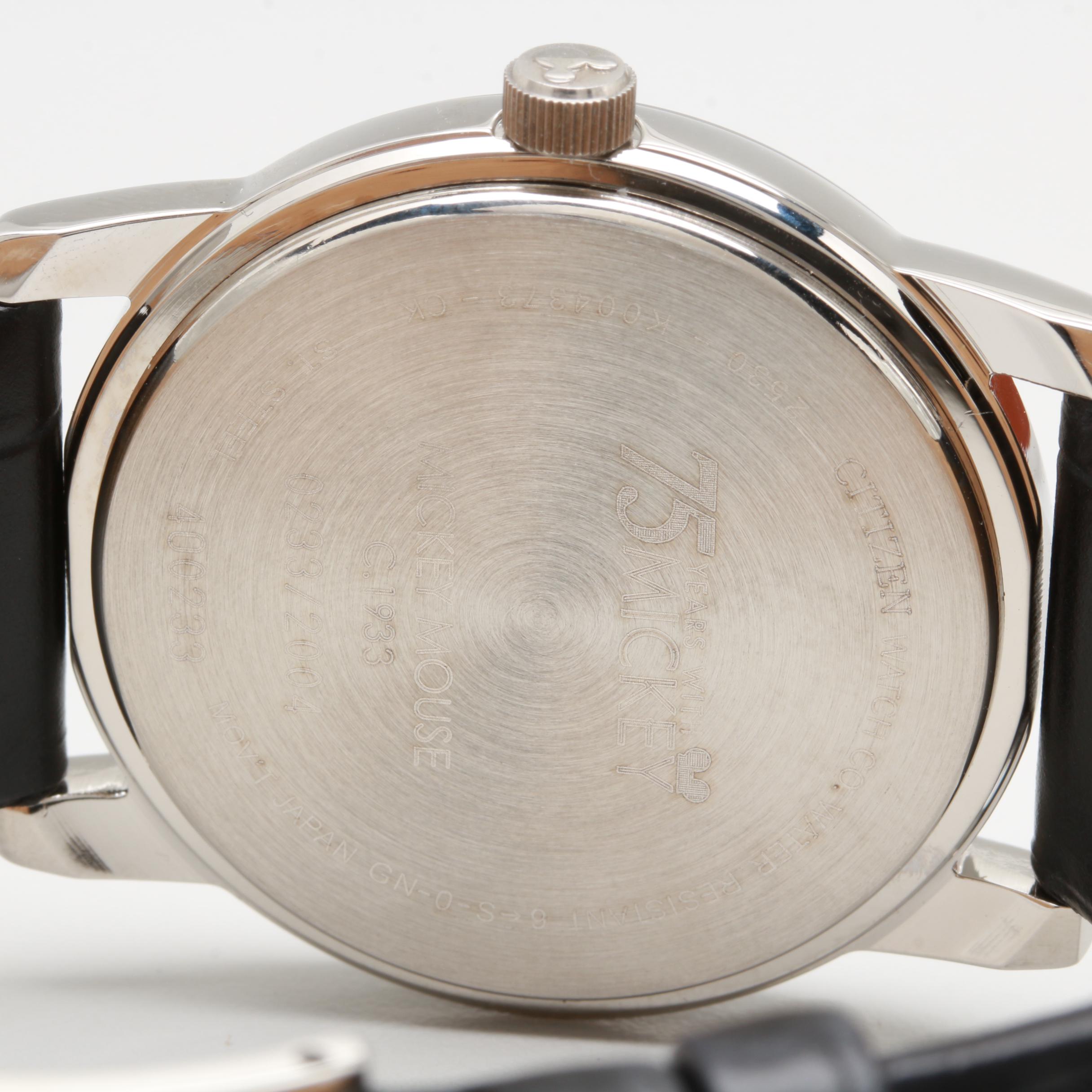 Citizen Mickey Mouse Watches With Display Box