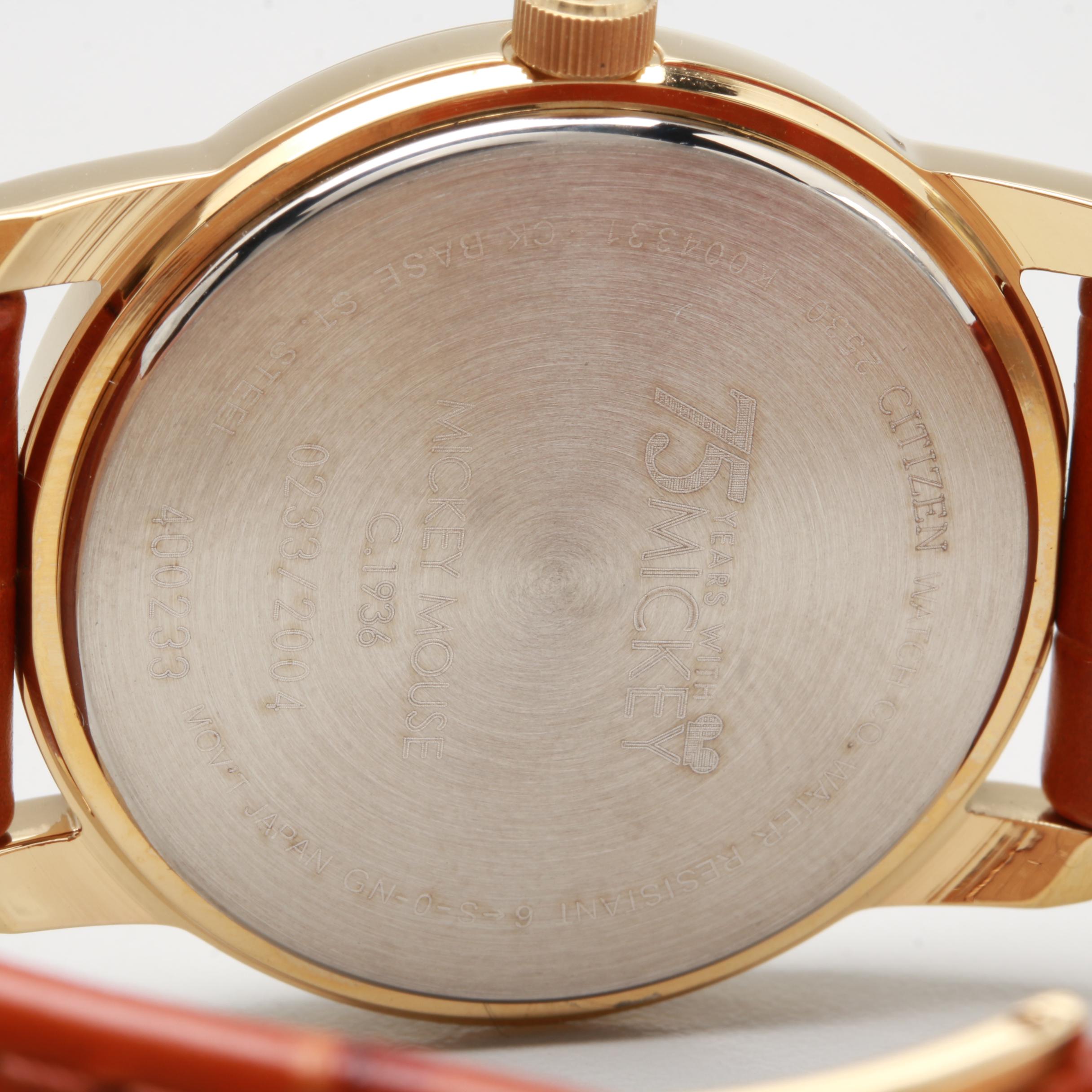 Citizen Mickey Mouse Watches With Display Box