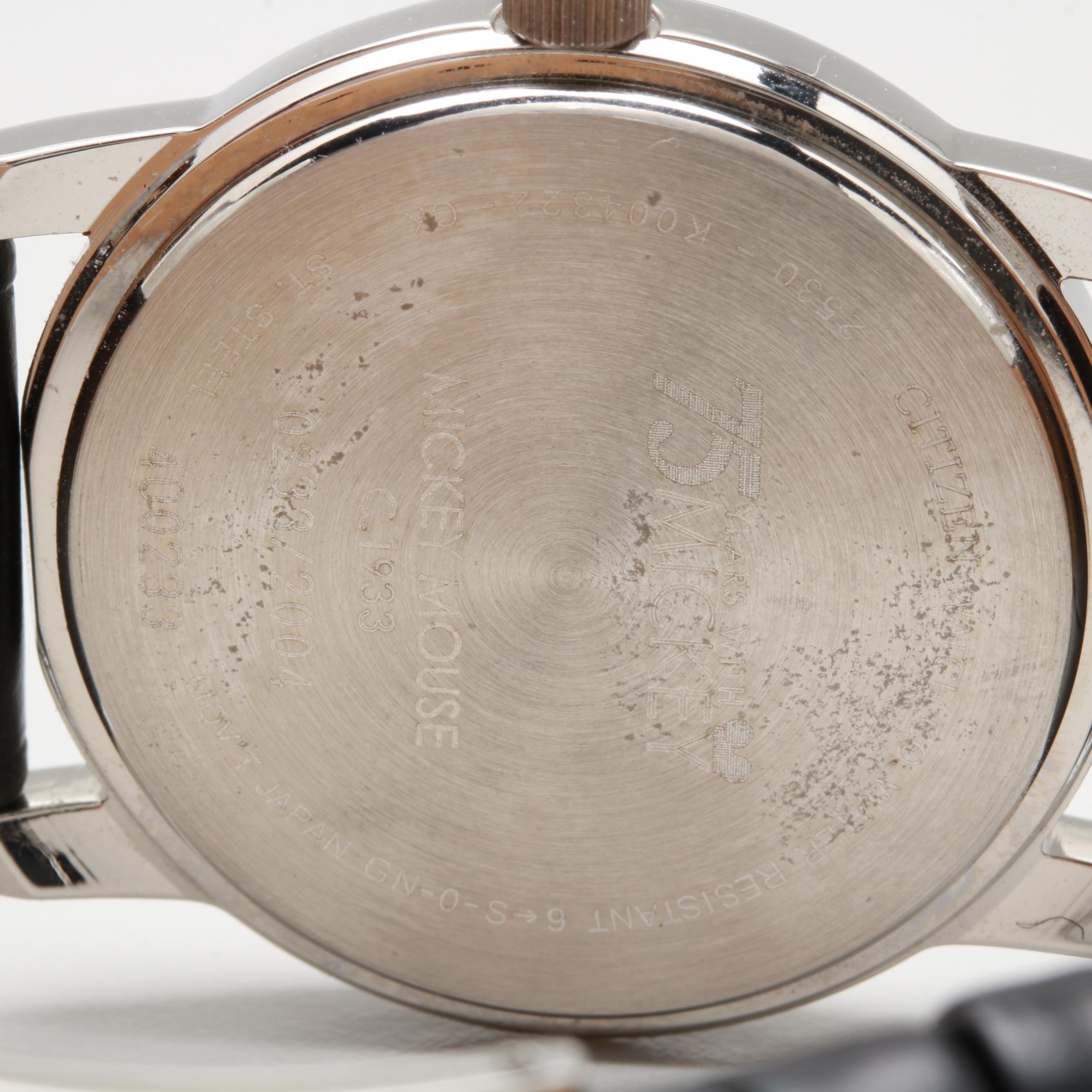 Citizen Mickey Mouse Watches With Display Box