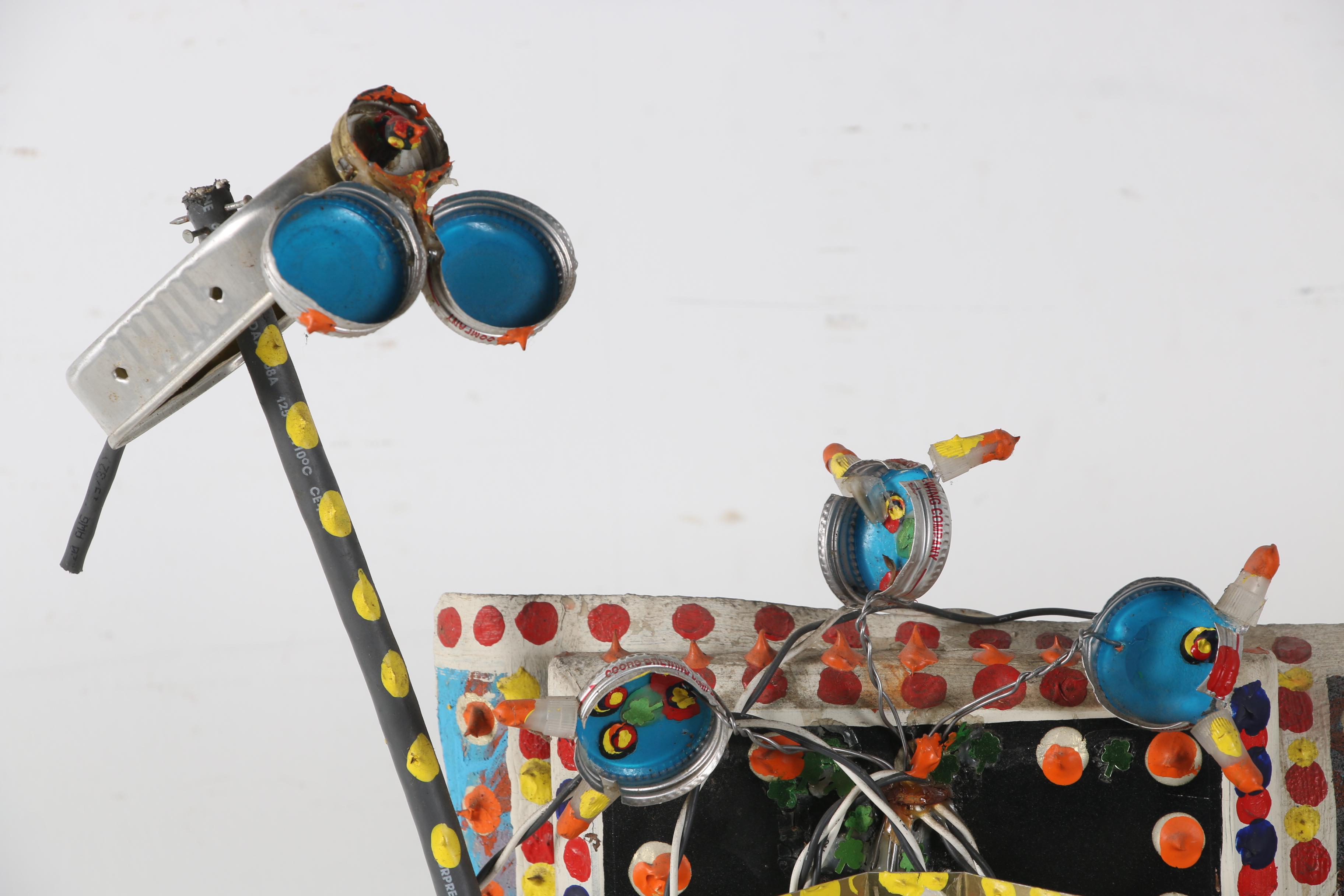 Norman Scott "Butch" Quinn Folk Art Mixed Media Sculpture