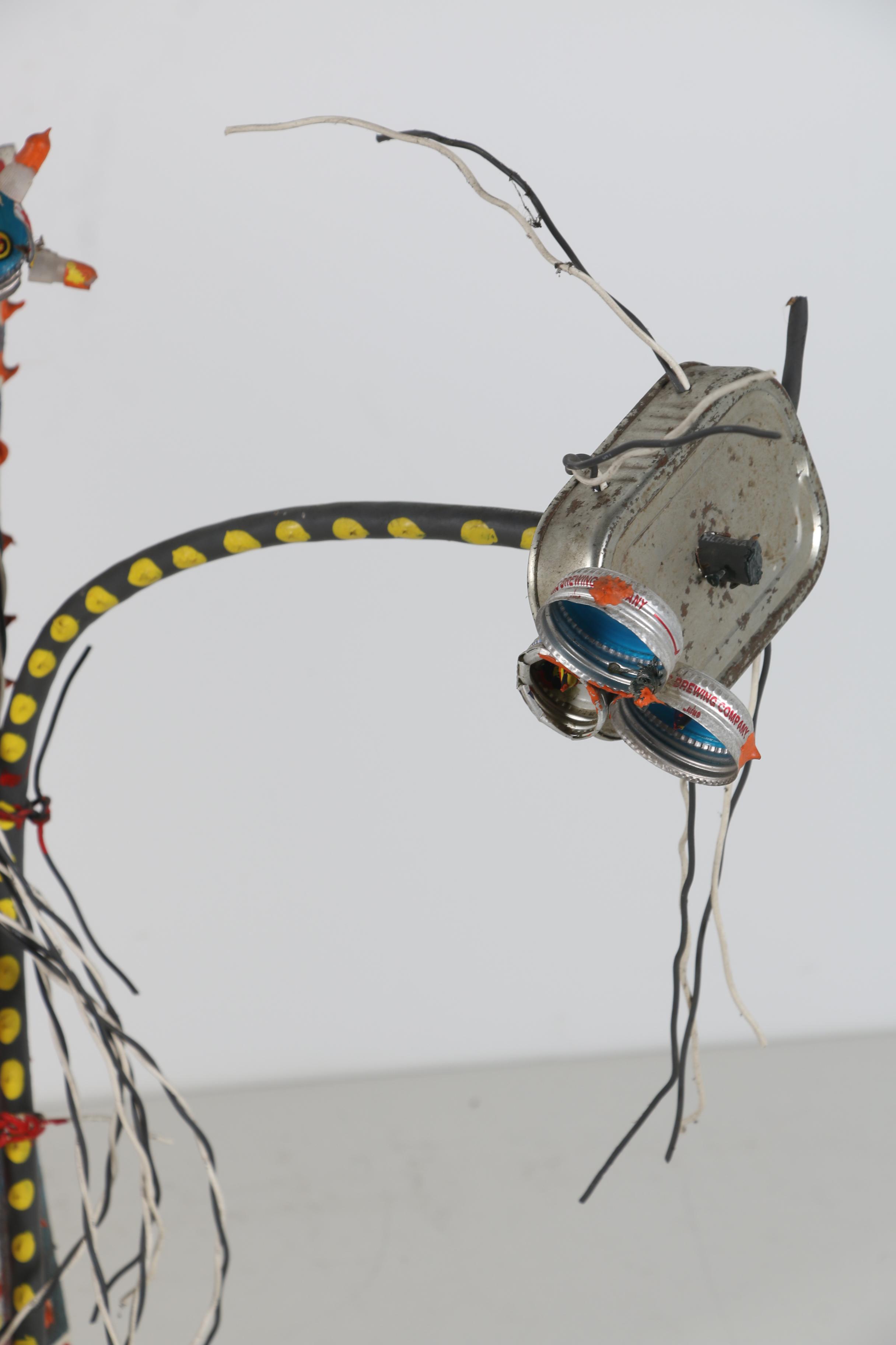 Norman Scott "Butch" Quinn Folk Art Mixed Media Sculpture