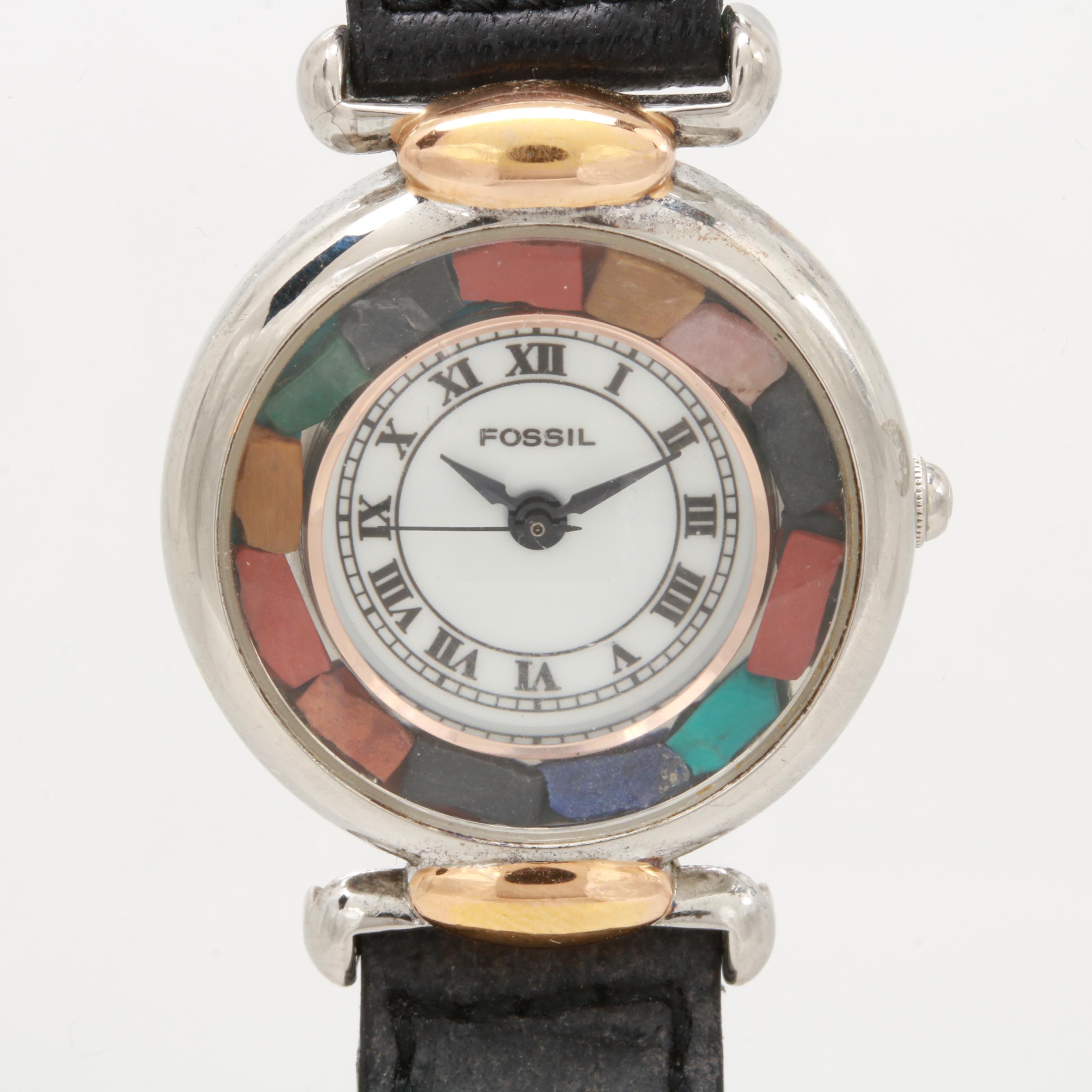 Fossil Model ES-8585 Quartz Watch With Original Tin