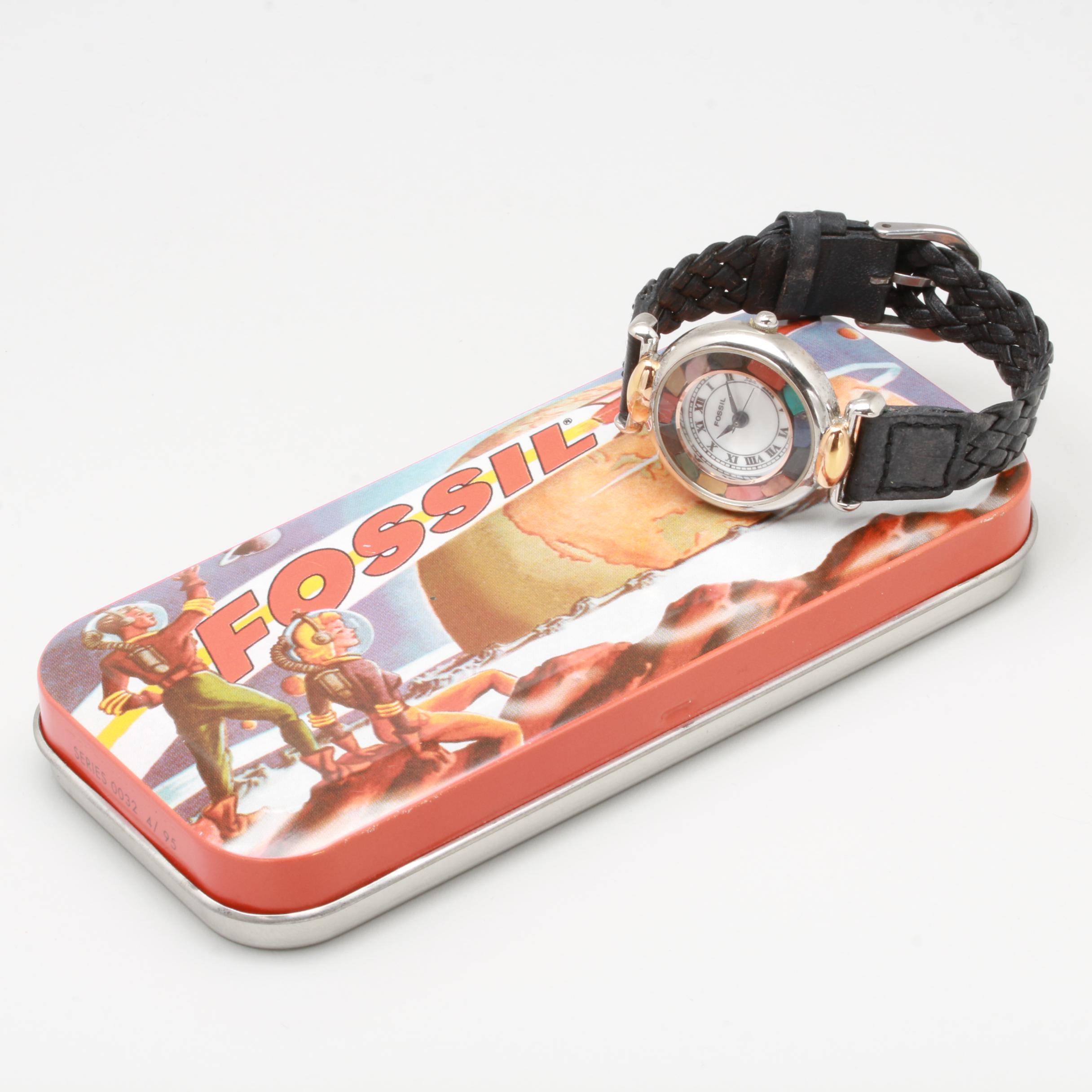 Fossil Model ES-8585 Quartz Watch With Original Tin