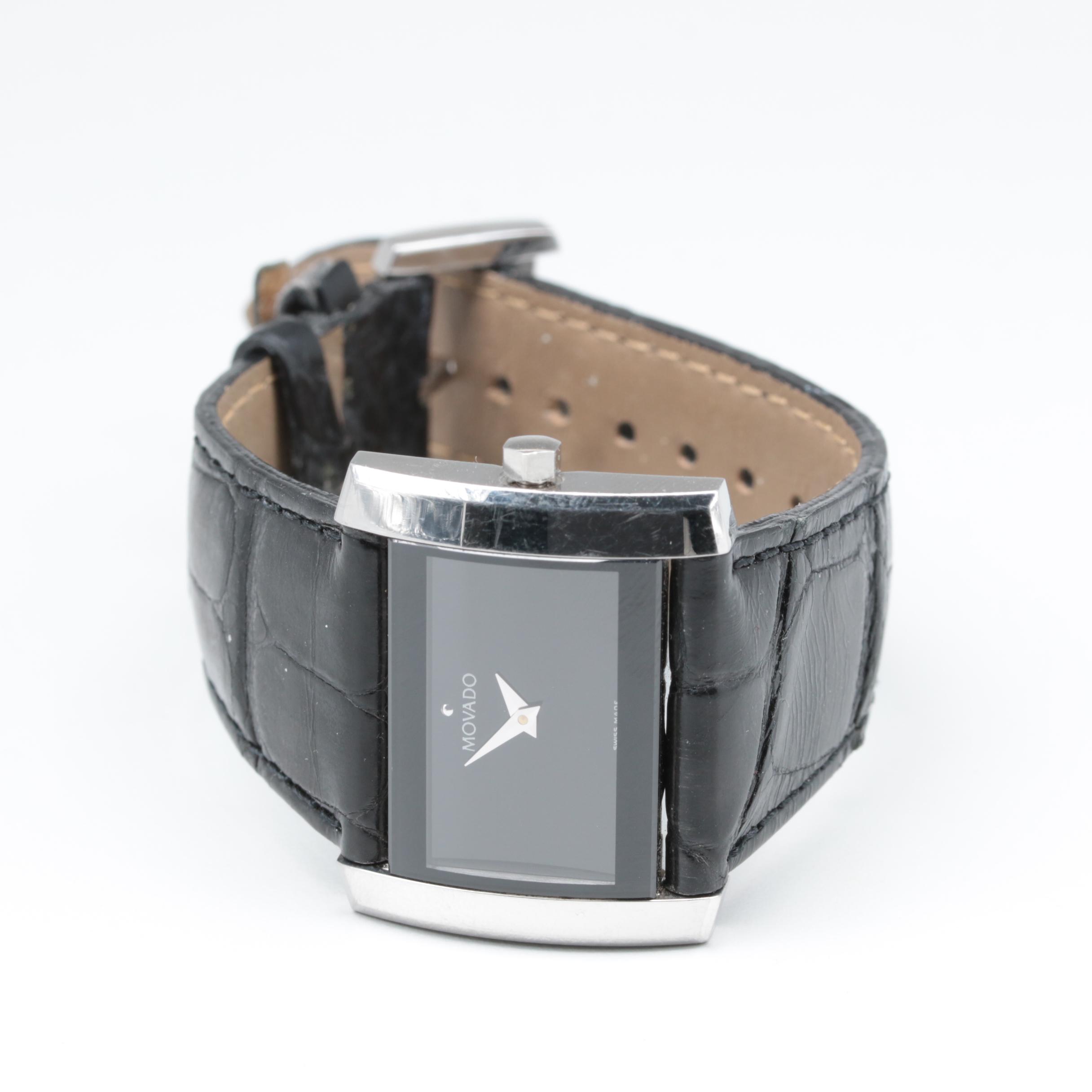 Movado Stainless Steel "Eliro Majesta" Watch