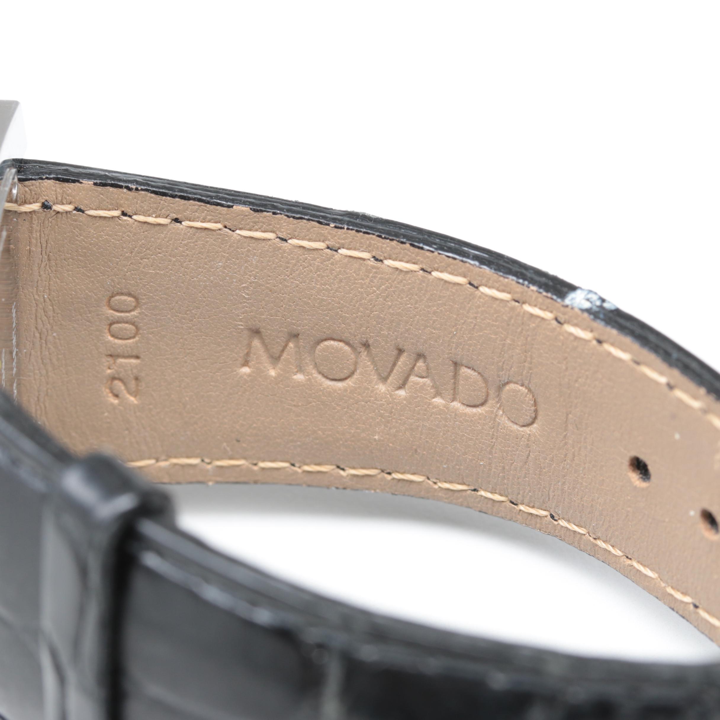 Movado Stainless Steel "Eliro Majesta" Watch