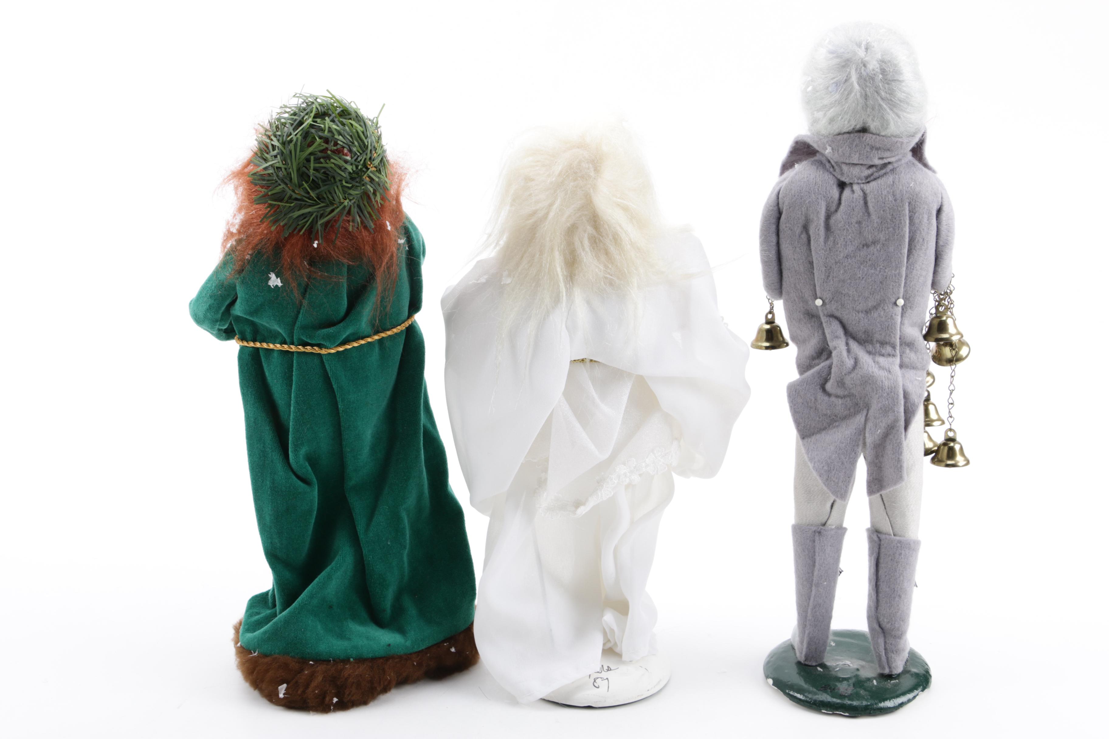 Byer's Choice Figures from "A Christmas Carol" including First Editions