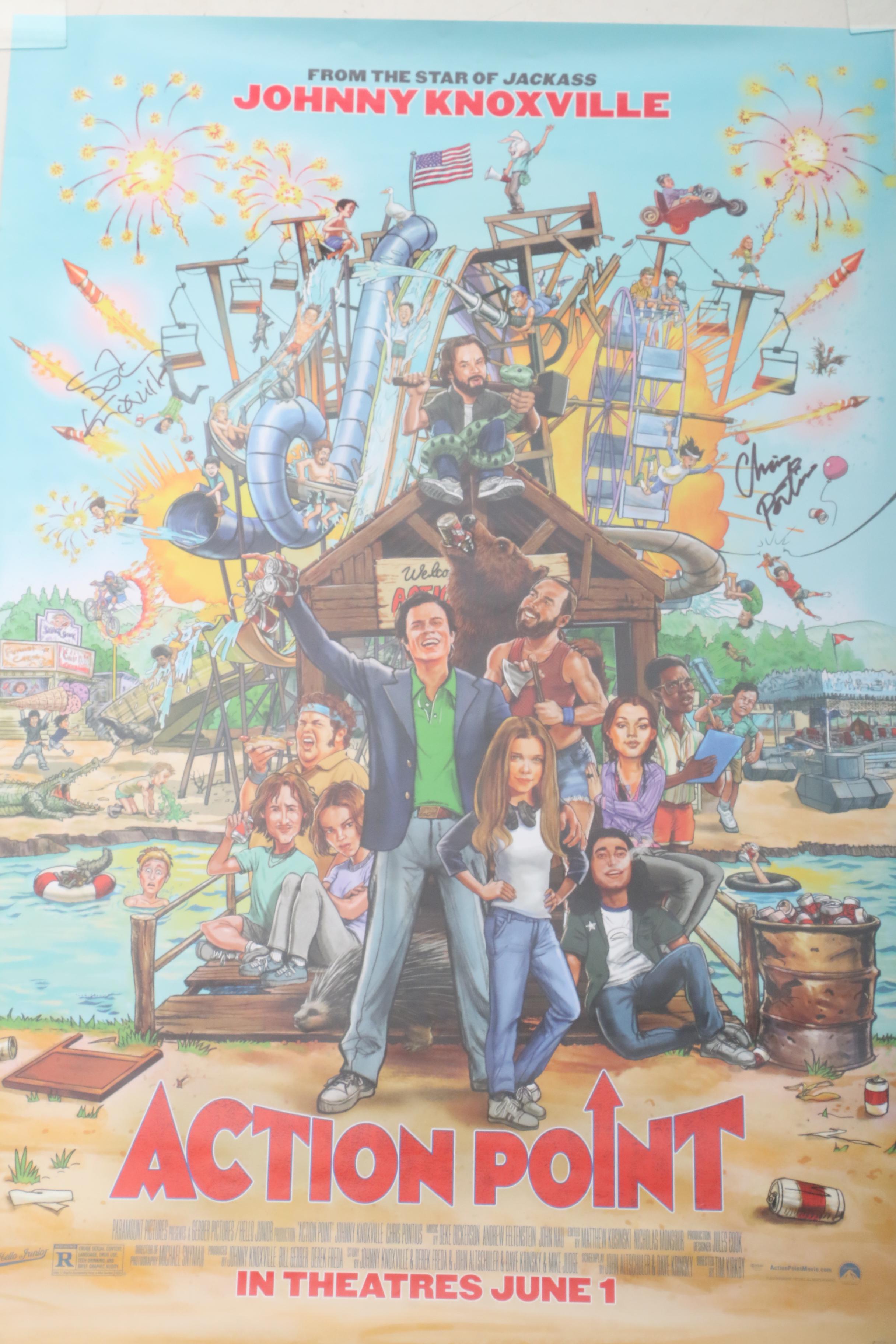 "Action Point" Signed Movie Poster  COA