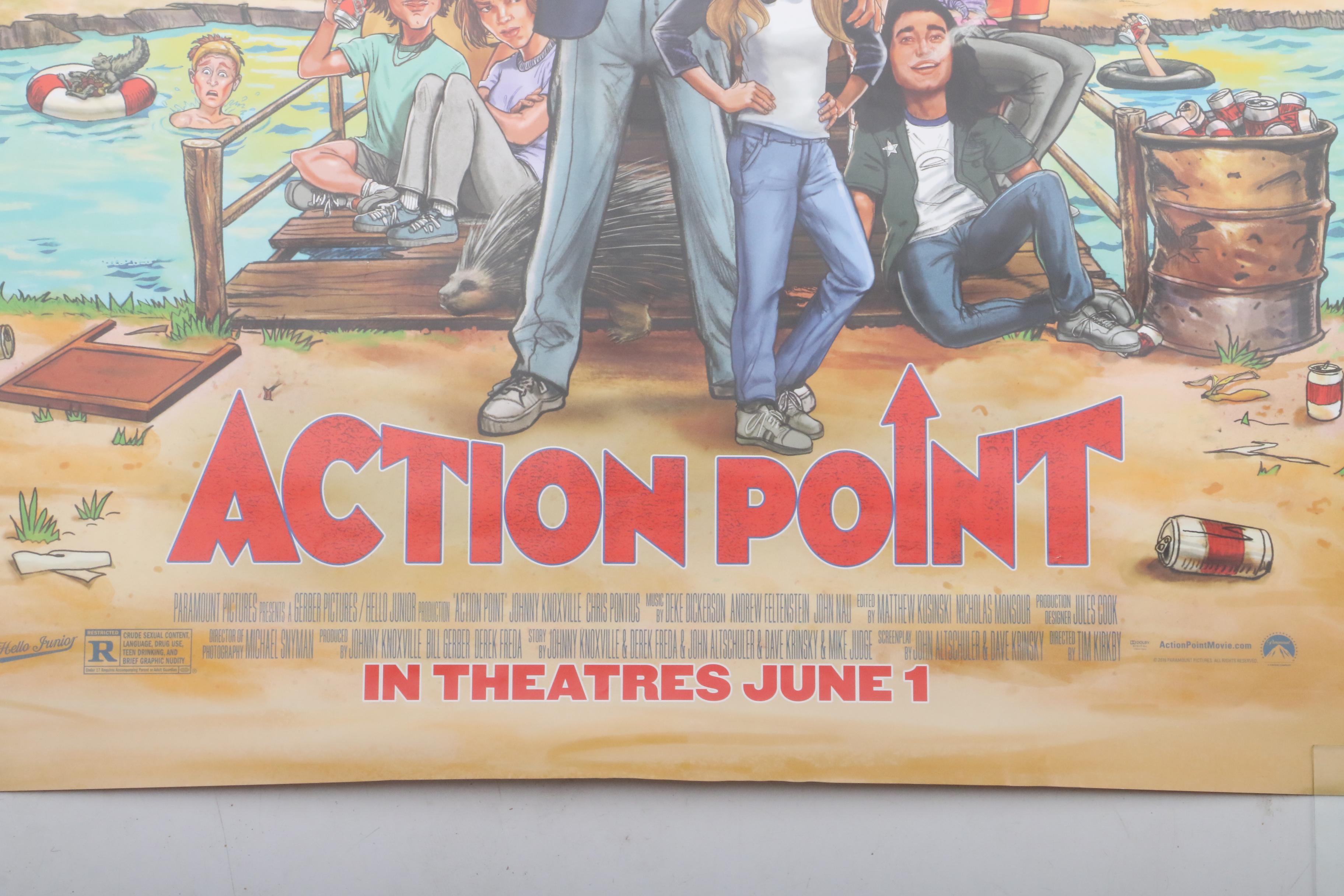 "Action Point" Signed Movie Poster  COA