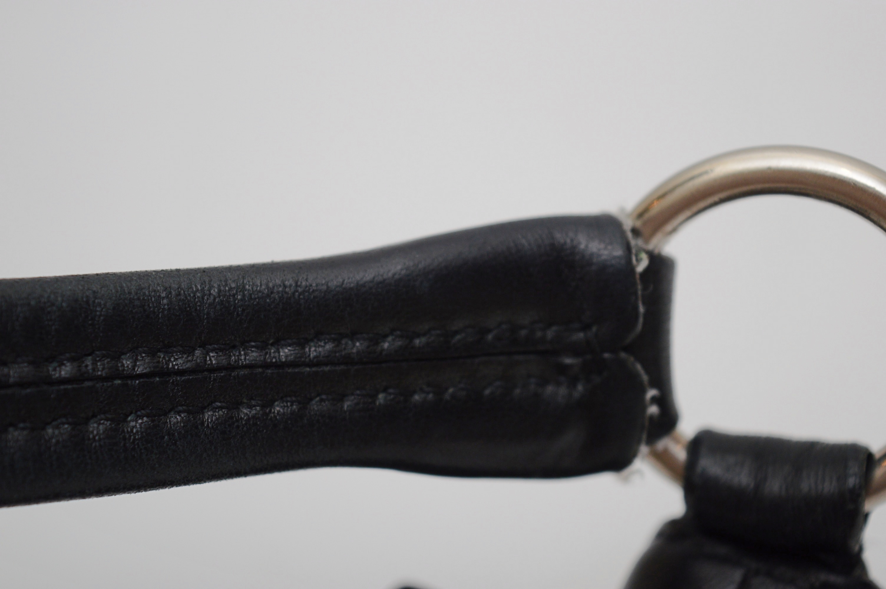 Prada Black Leather Shoulder Bag