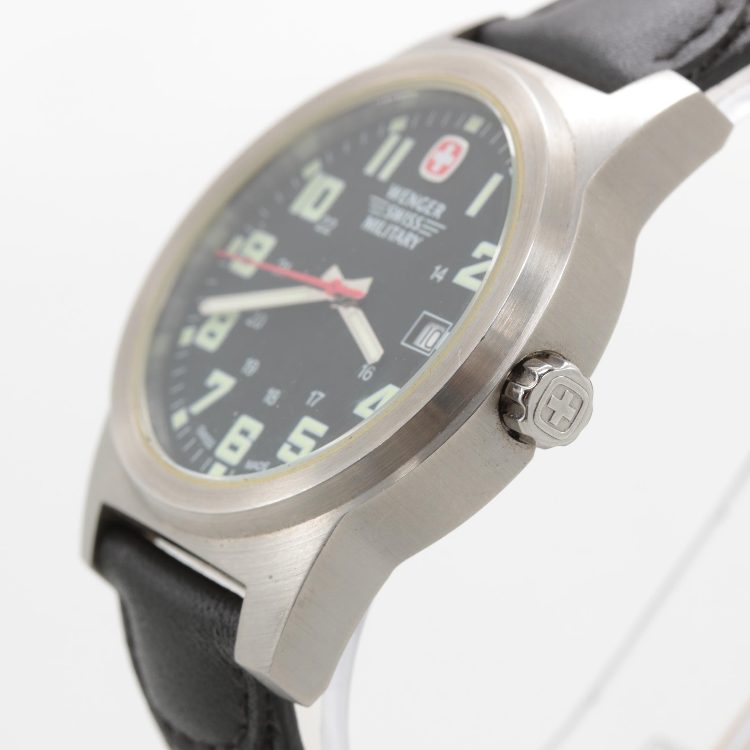 Wenger Stainless Steel Swiss Military Model 7290X Watch