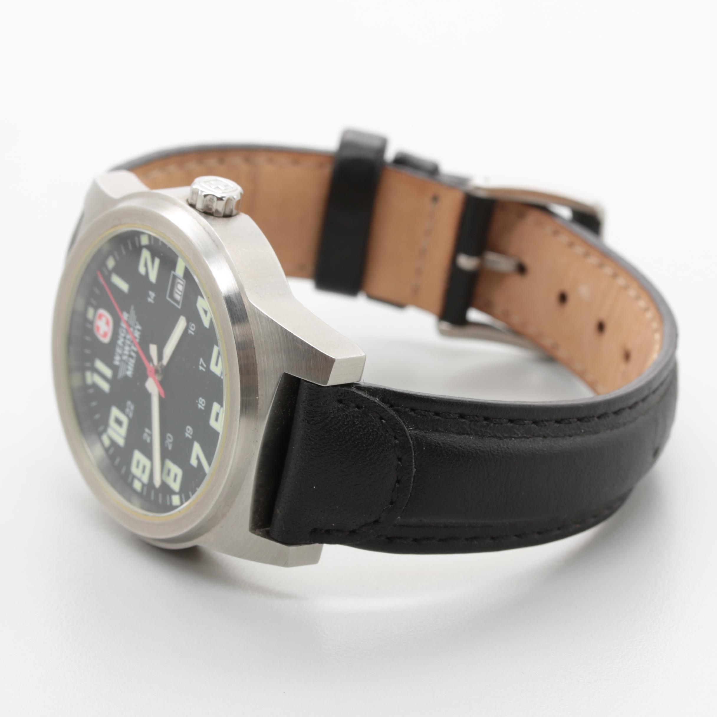 Wenger Stainless Steel Swiss Military Model 7290X Watch