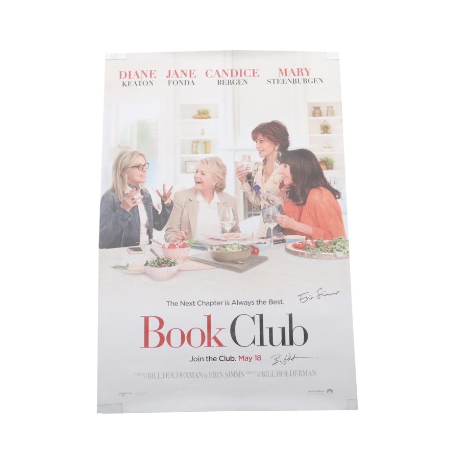 "Book Club" Signed Movie Poster  COA