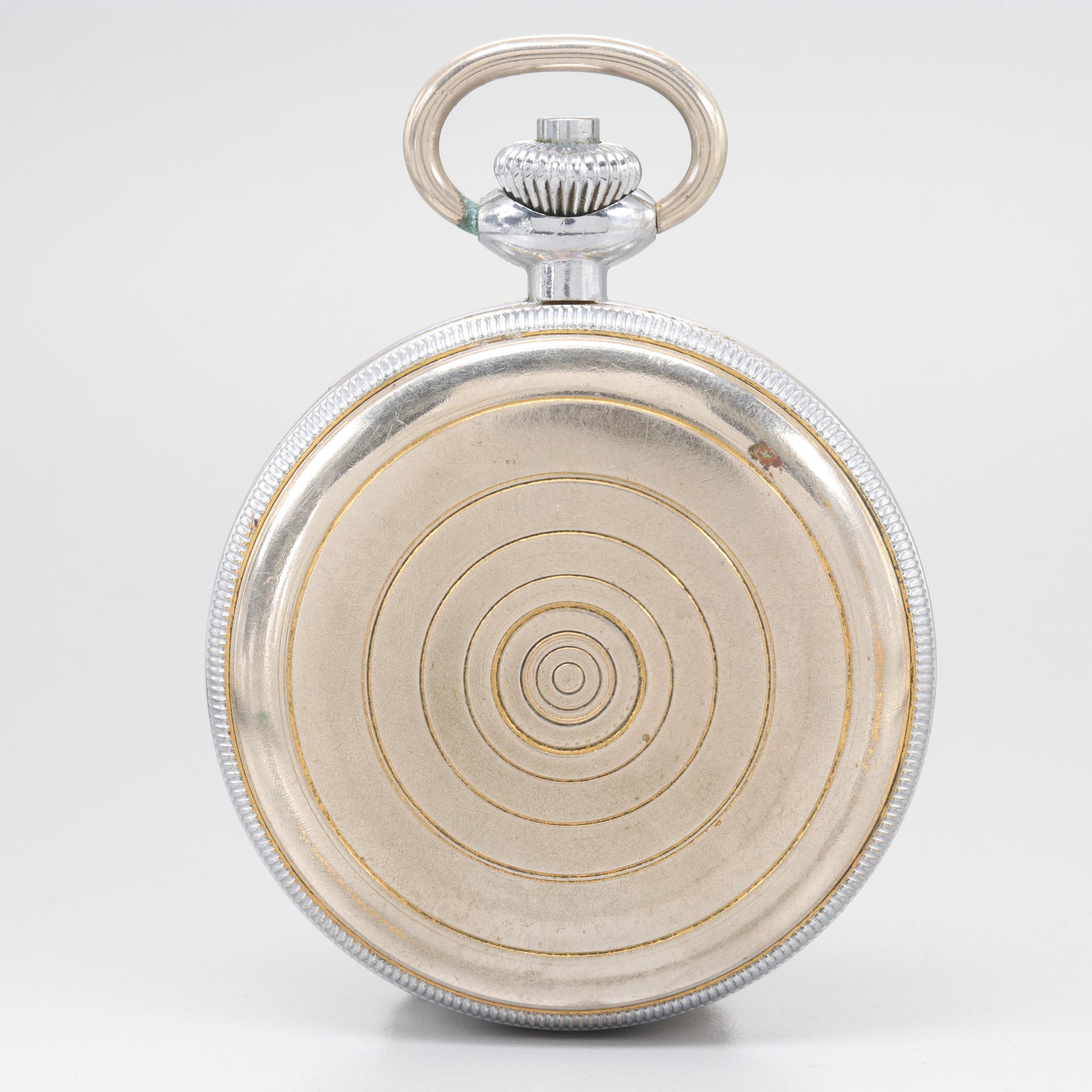 Circa 1940s Hamilton Open Face Military Chronograph Watch