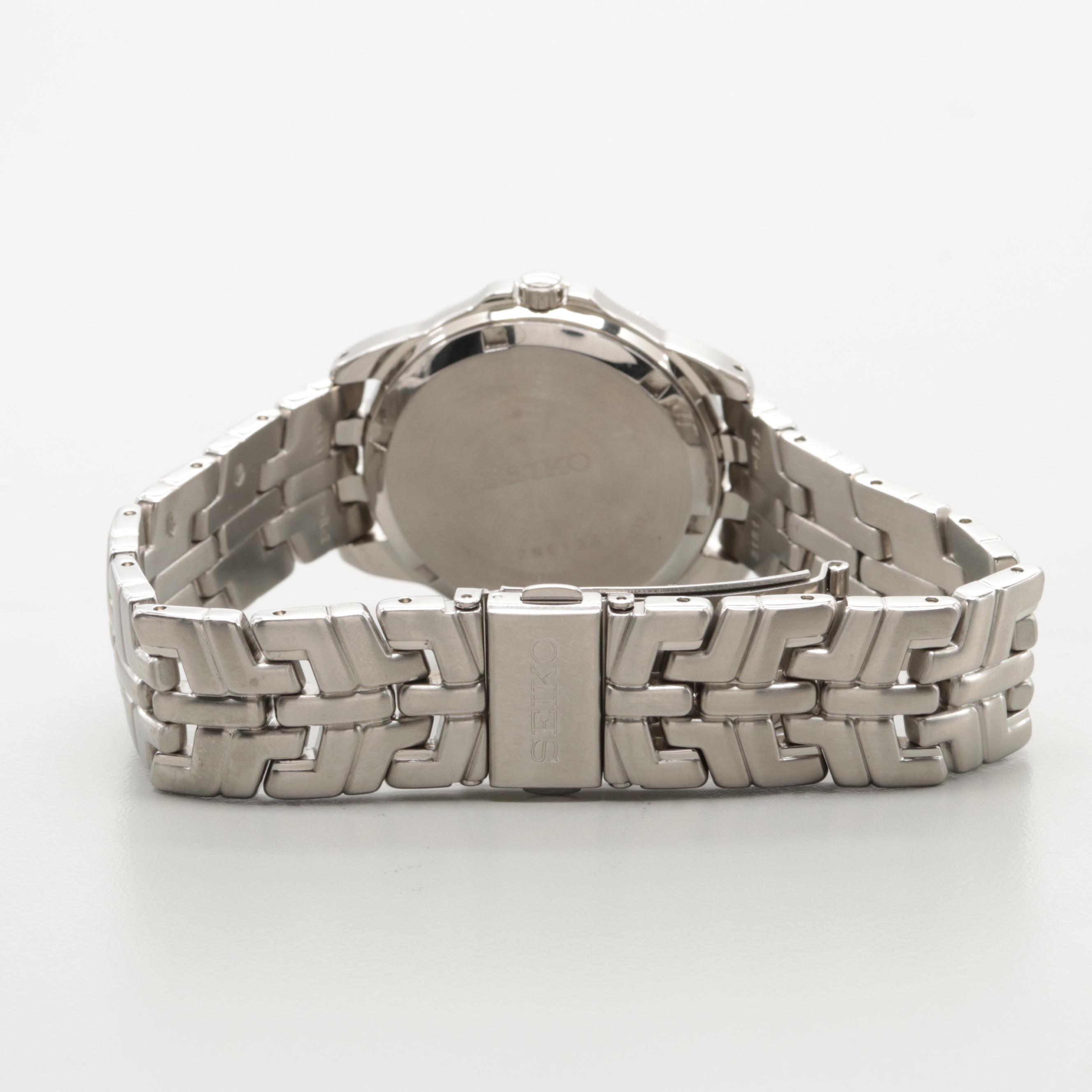 Seiko Model SLL189 Perpetual Calendar Watch