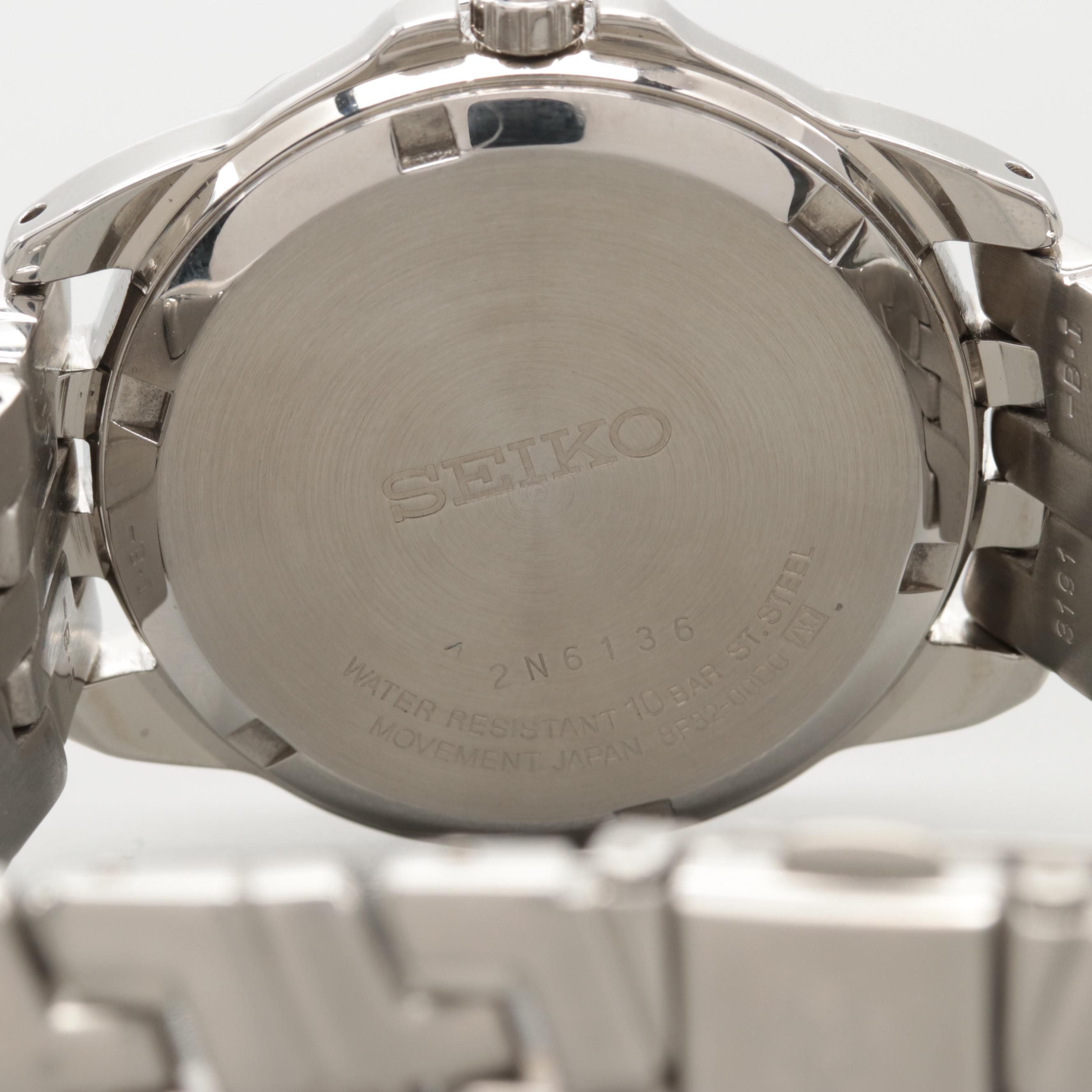 Seiko Model SLL189 Perpetual Calendar Watch