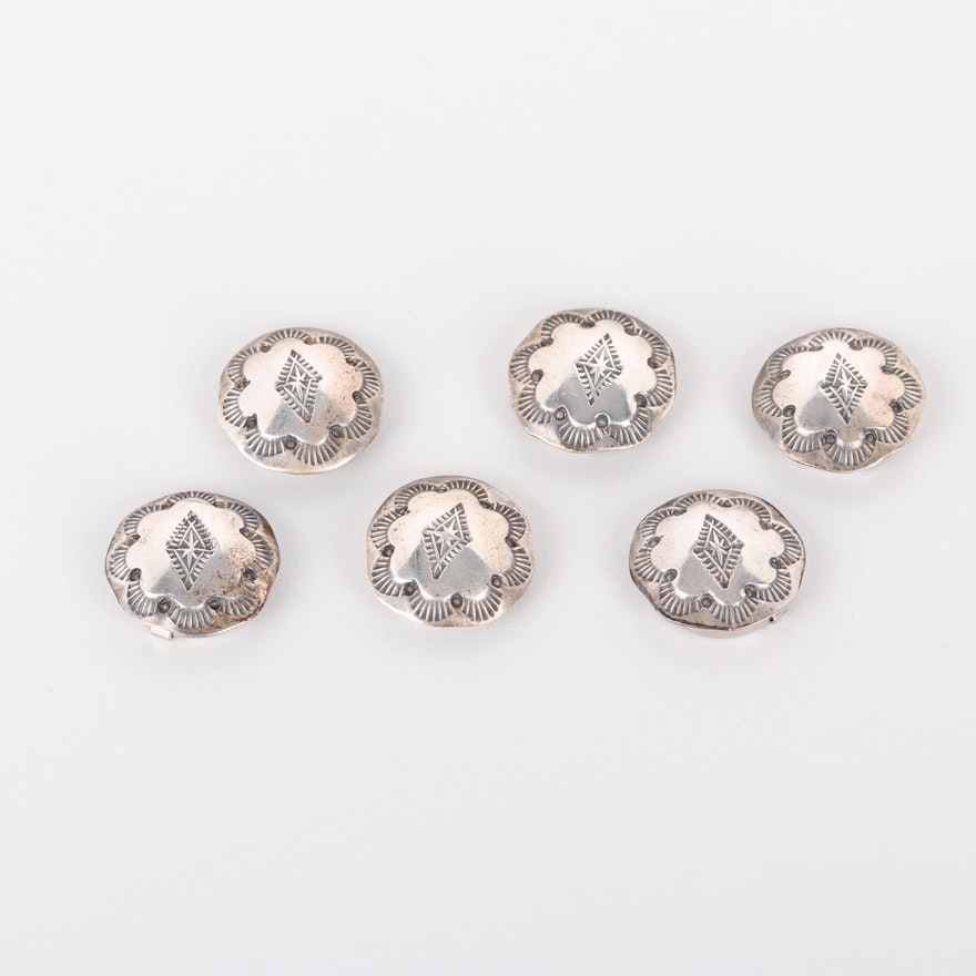 Vintage 800 Silver Button Covers