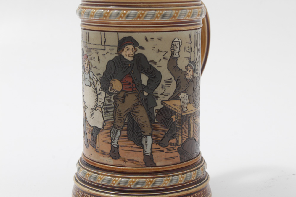 Villeroy & Boch Mettlach Half Liter Stoneware Stein