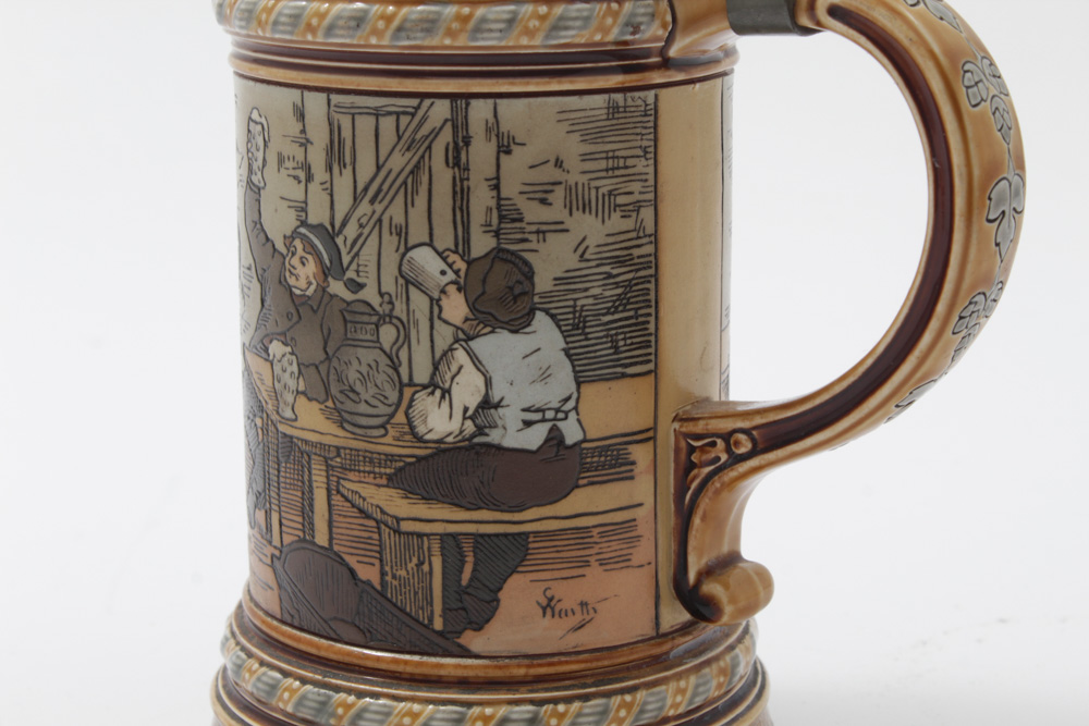 Villeroy & Boch Mettlach Half Liter Stoneware Stein