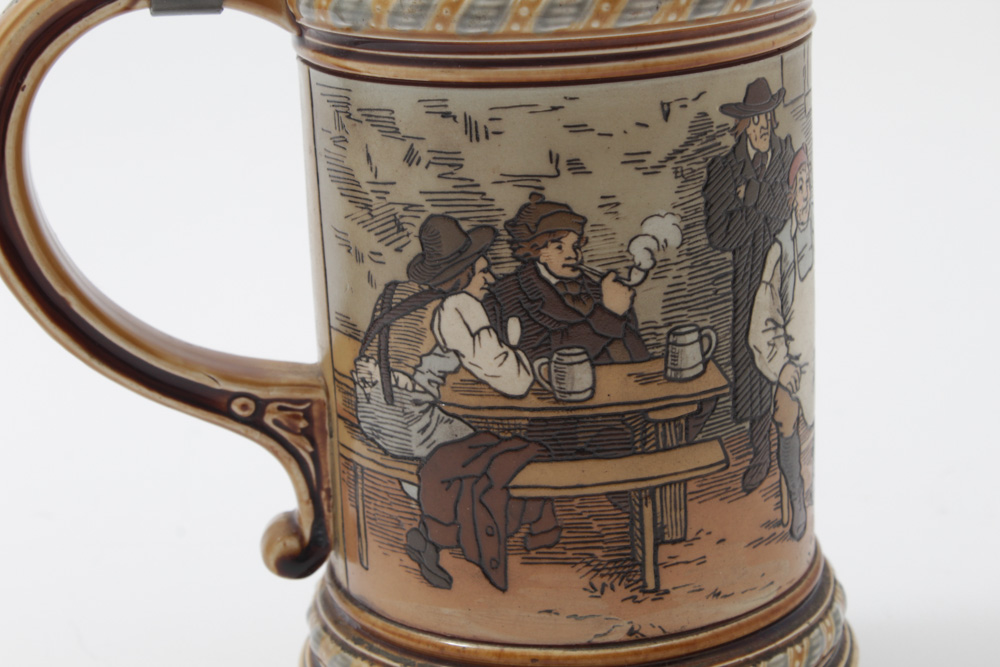 Villeroy & Boch Mettlach Half Liter Stoneware Stein