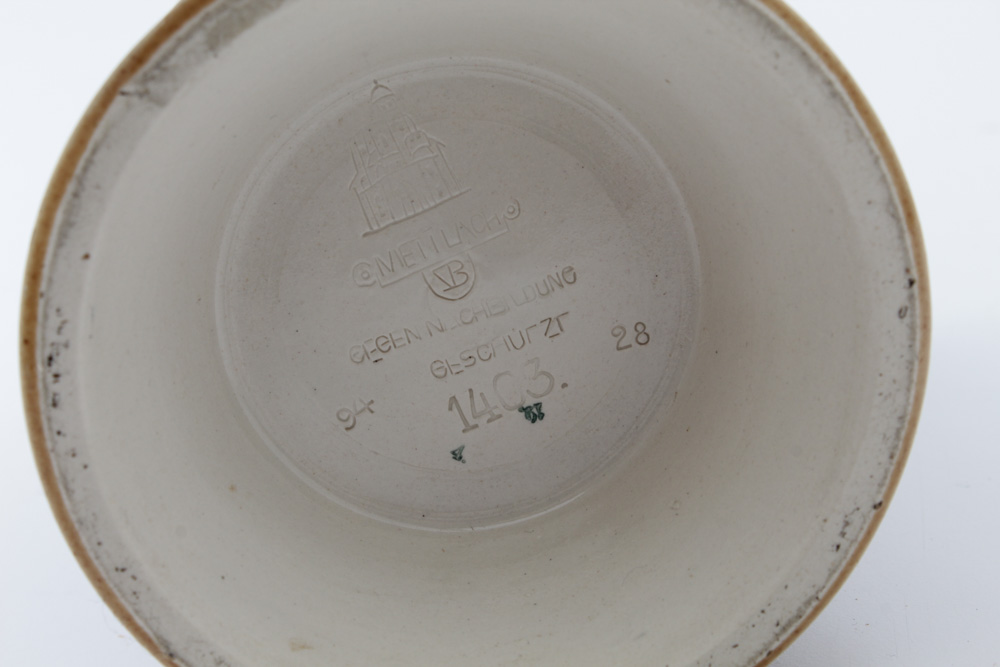 Villeroy & Boch Mettlach Half Liter Stoneware Stein