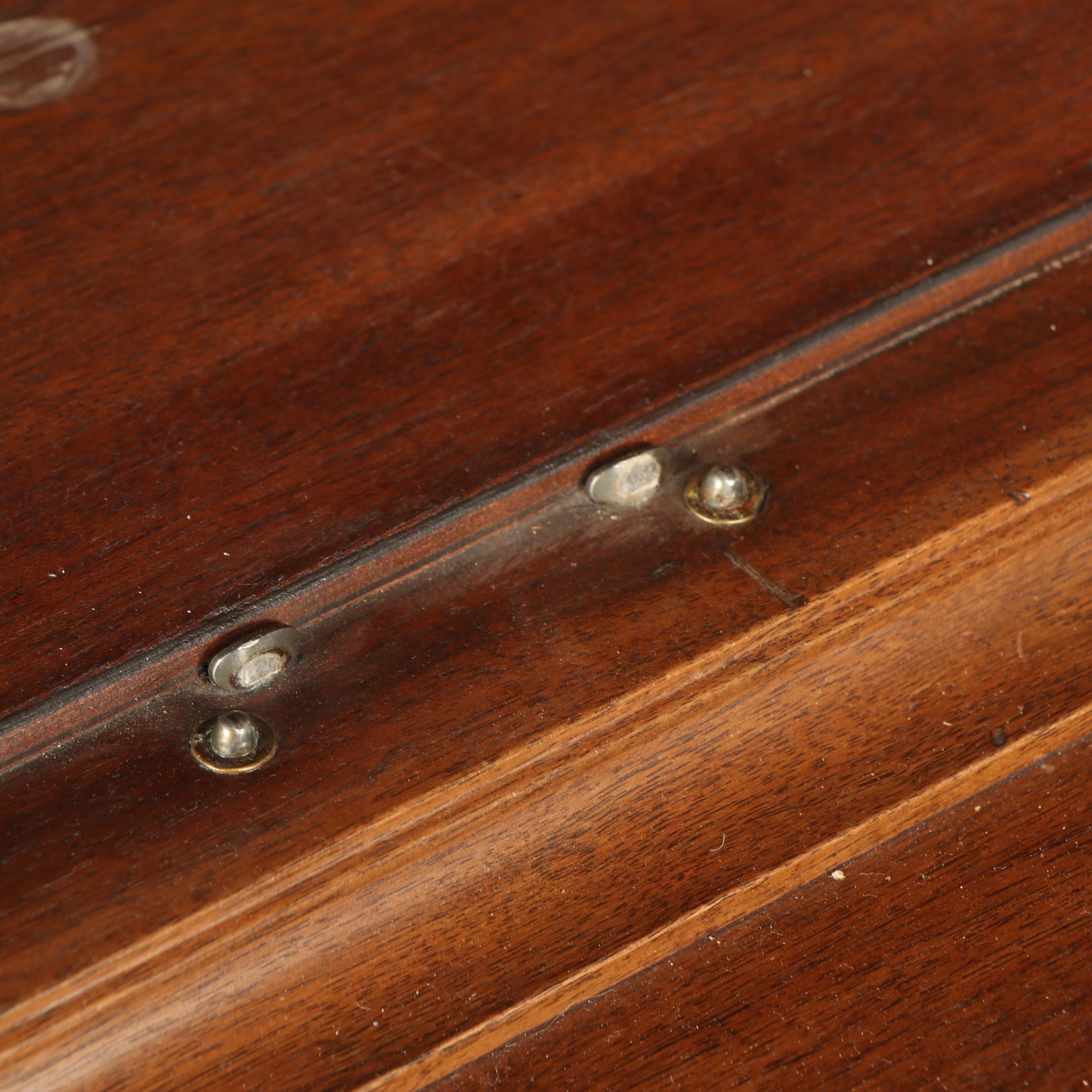 George III Style Mahogany Cabinet by John M. Smyth Company, Late 20th Century