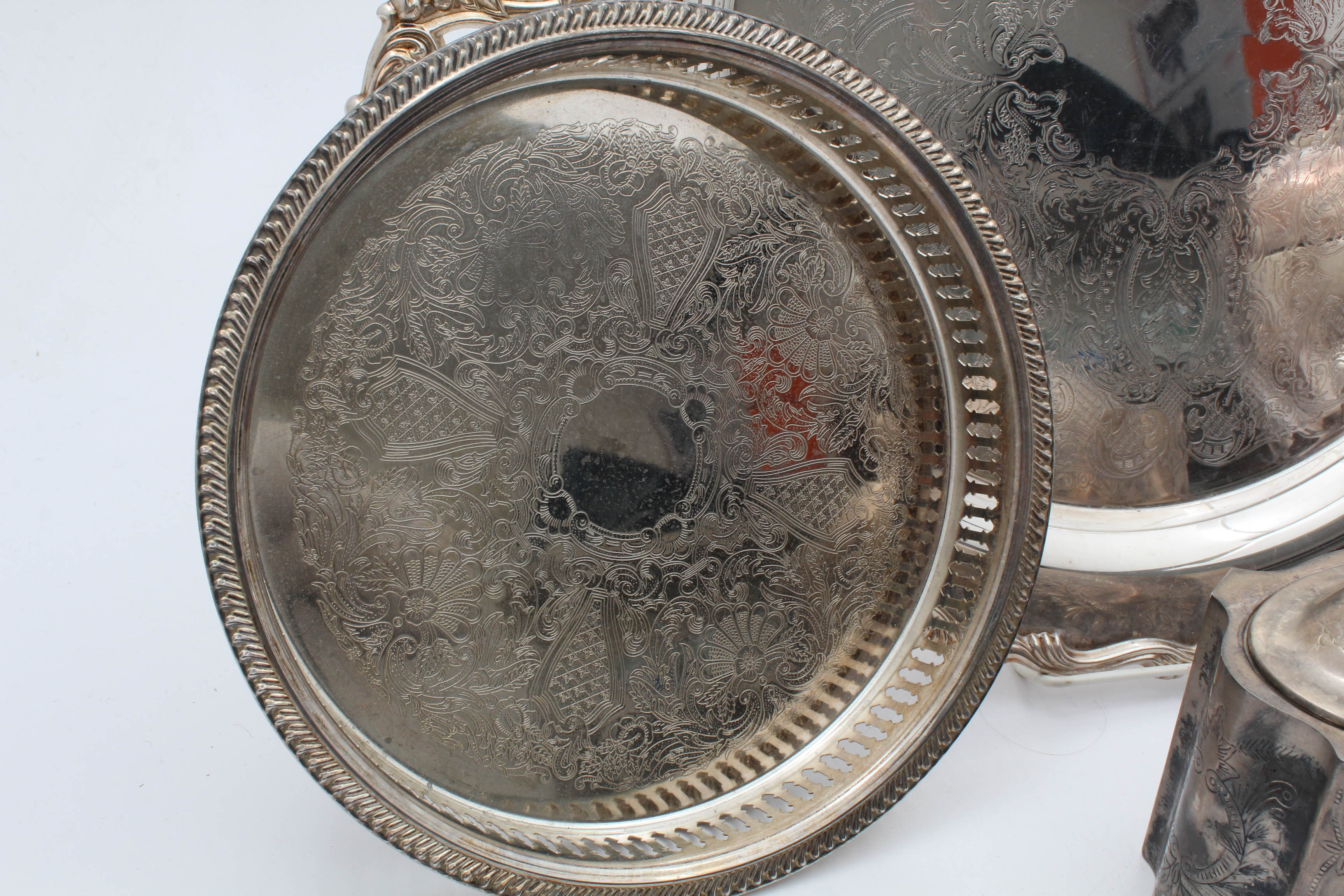 Silver Plate Tableware Assortment