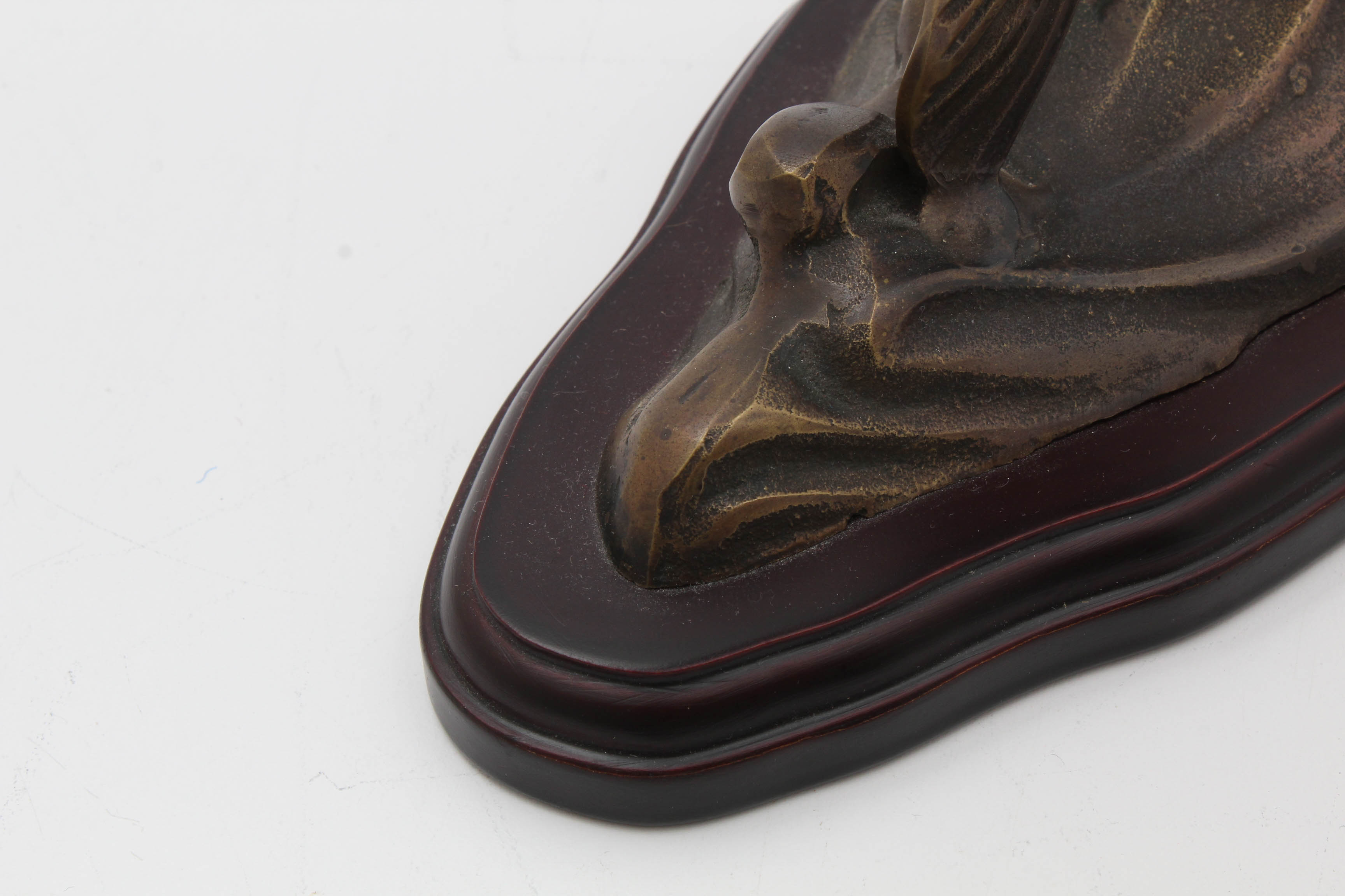 Frank Clark Brass Sailfish Sculpture