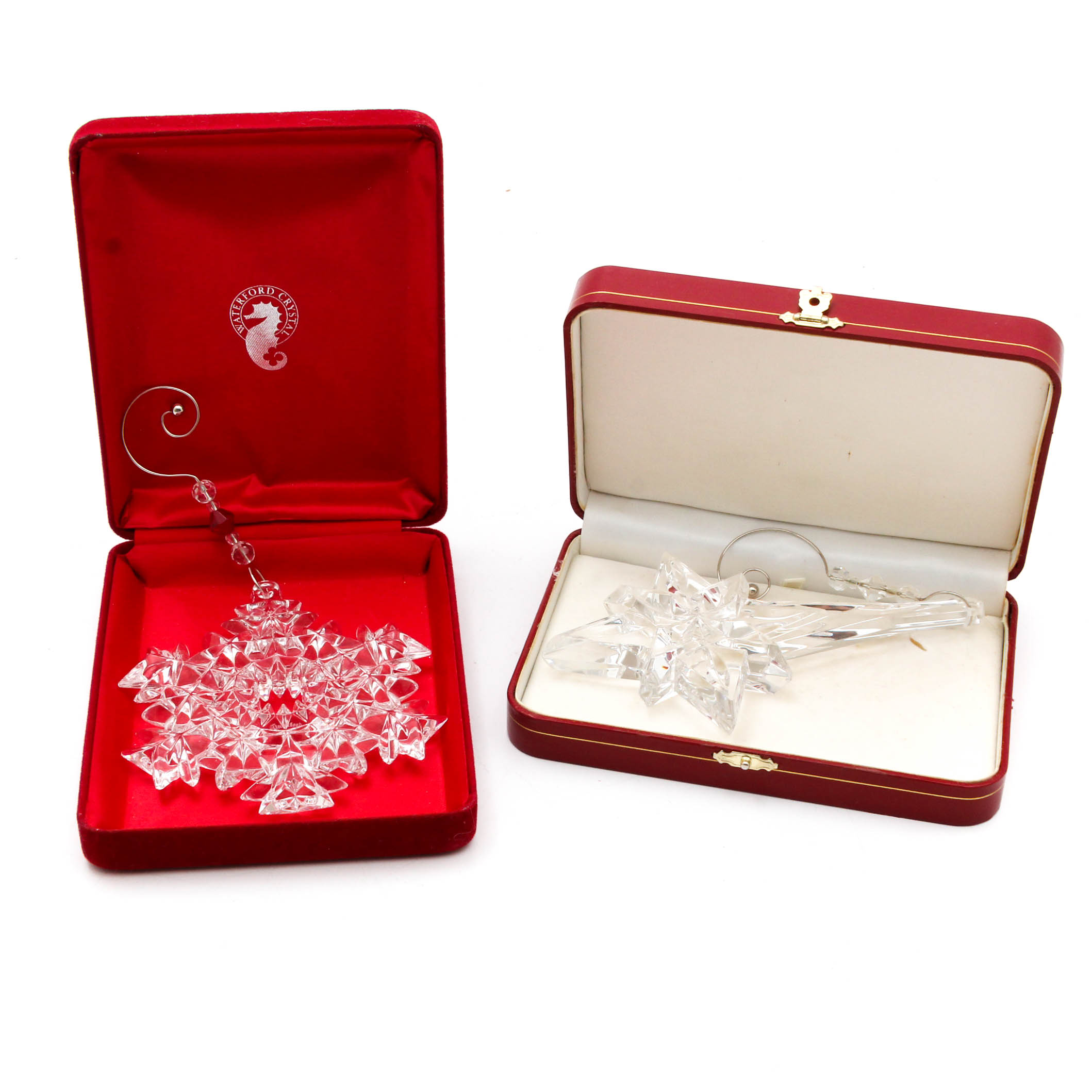 Crystal Ornaments Featuring Waterford