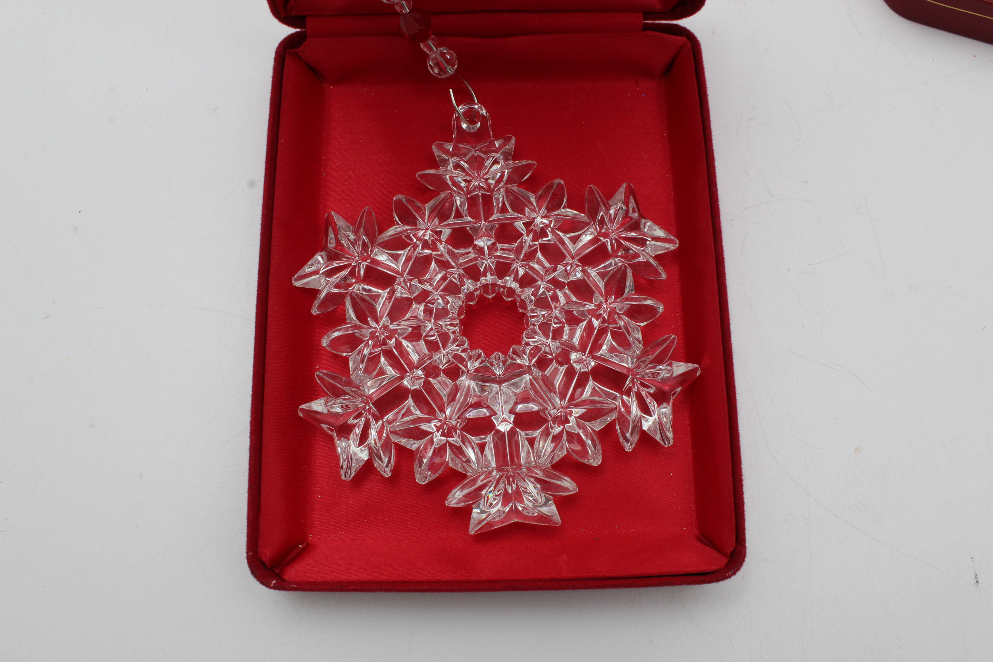 Crystal Ornaments Featuring Waterford