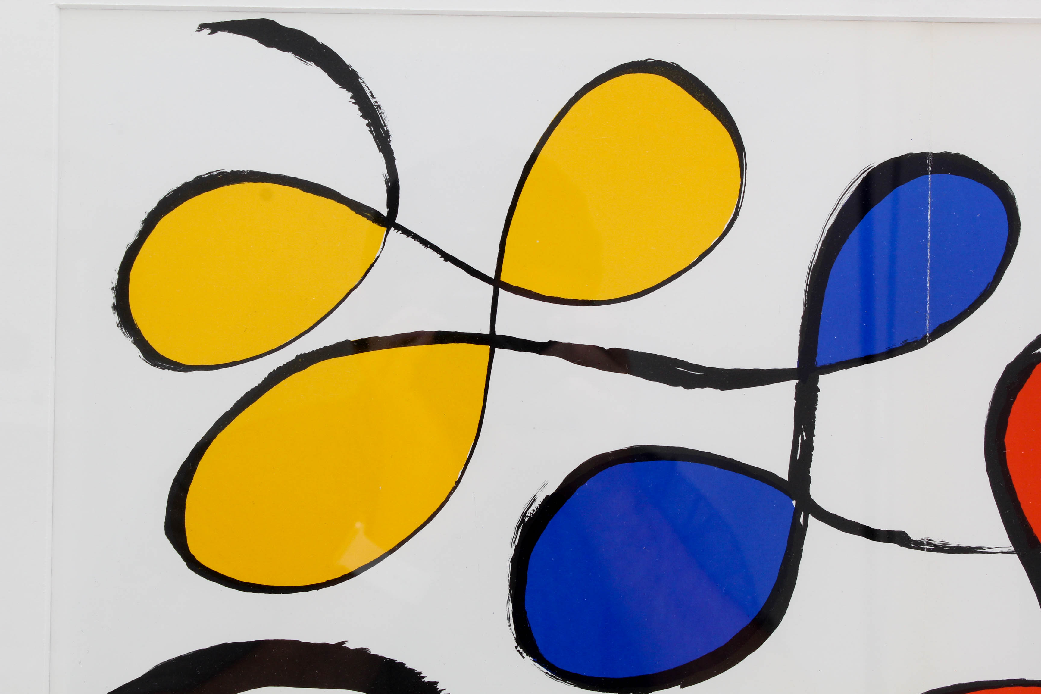 Alexander Calder Double Page Color Lithograph for "Derrière le Miroir"