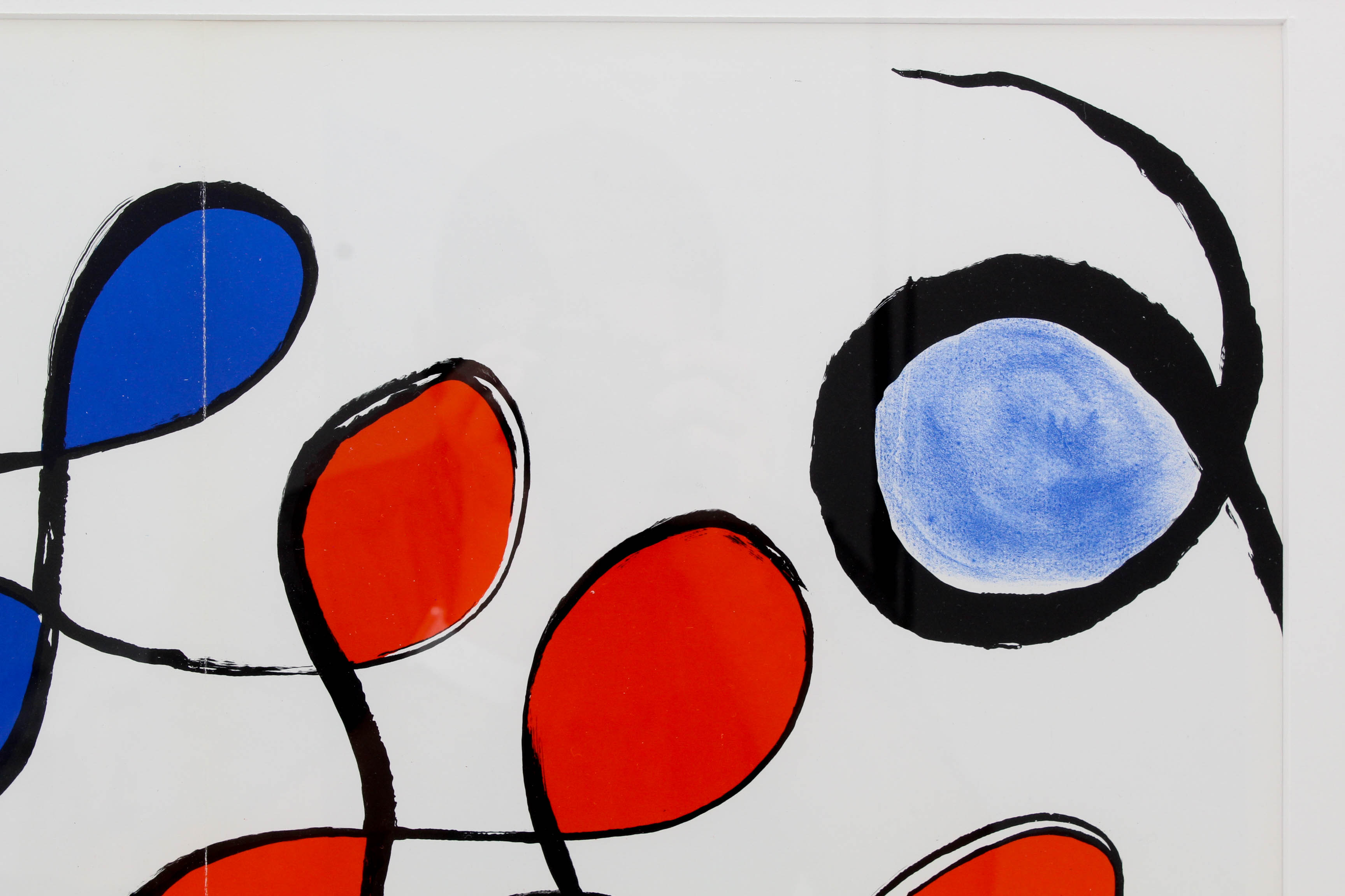 Alexander Calder Double Page Color Lithograph for "Derrière le Miroir"