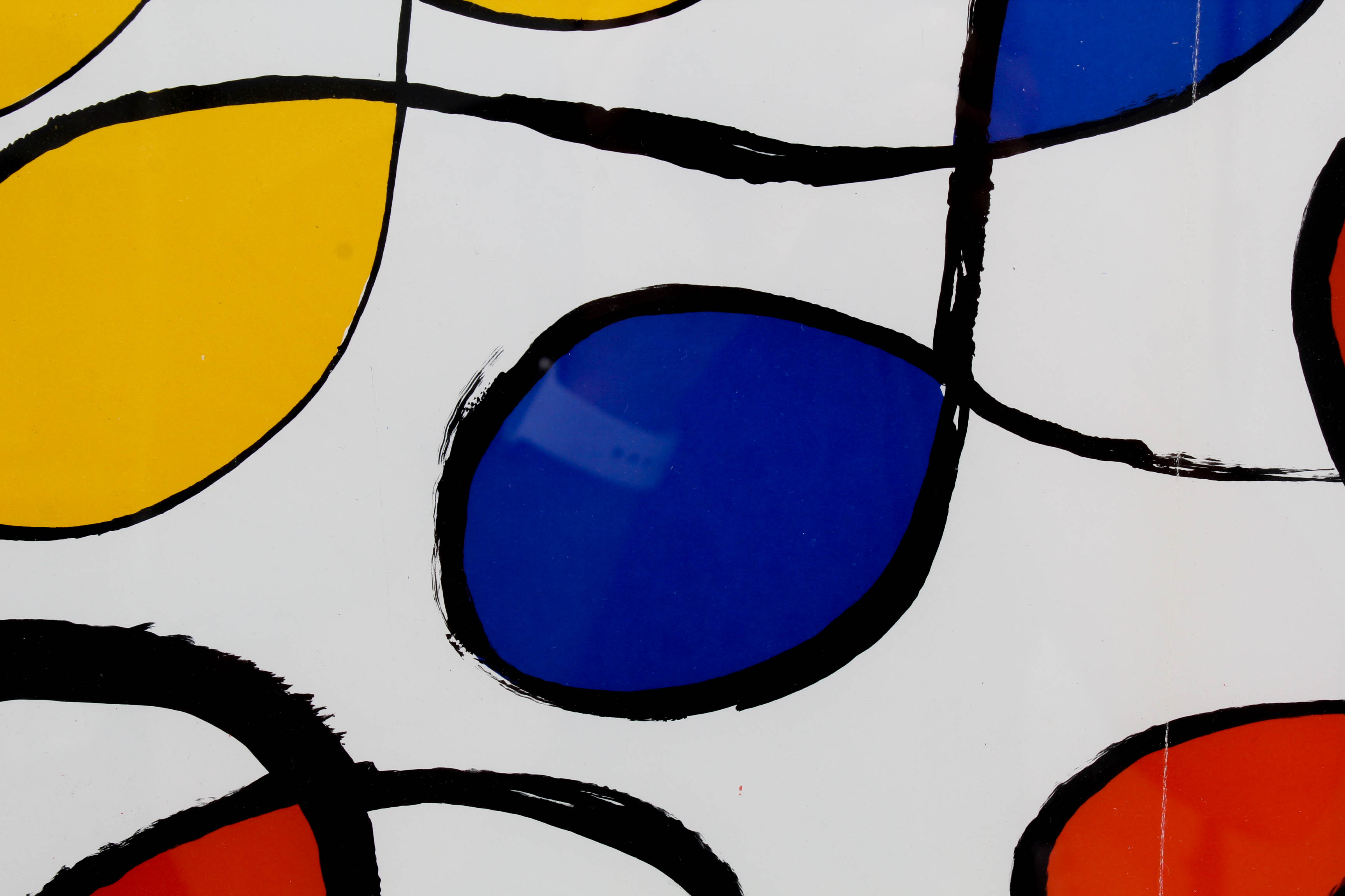 Alexander Calder Double Page Color Lithograph for "Derrière le Miroir"