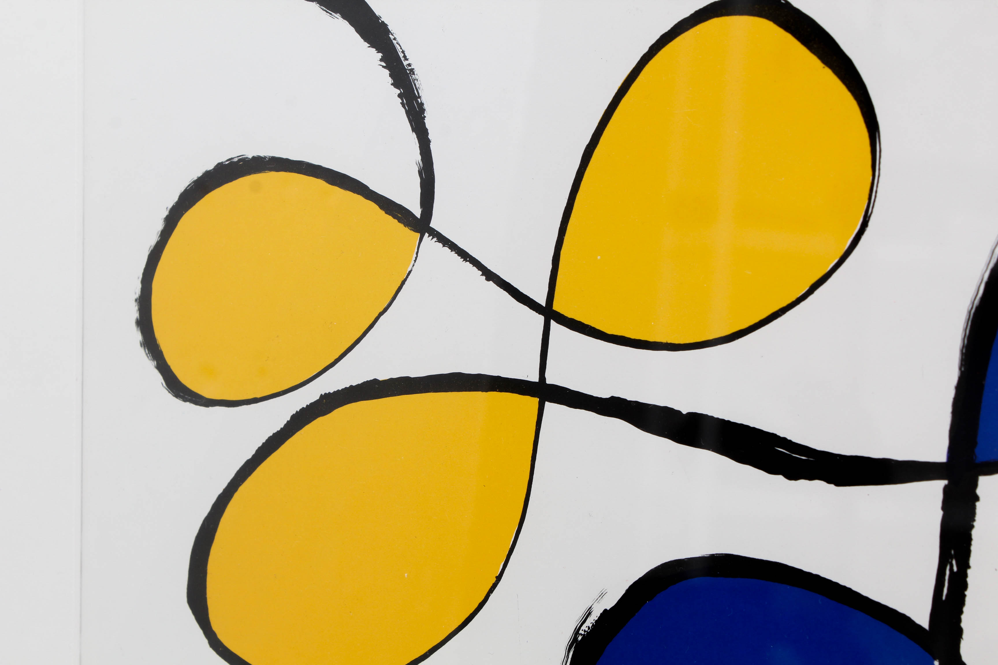 Alexander Calder Double Page Color Lithograph for "Derrière le Miroir"