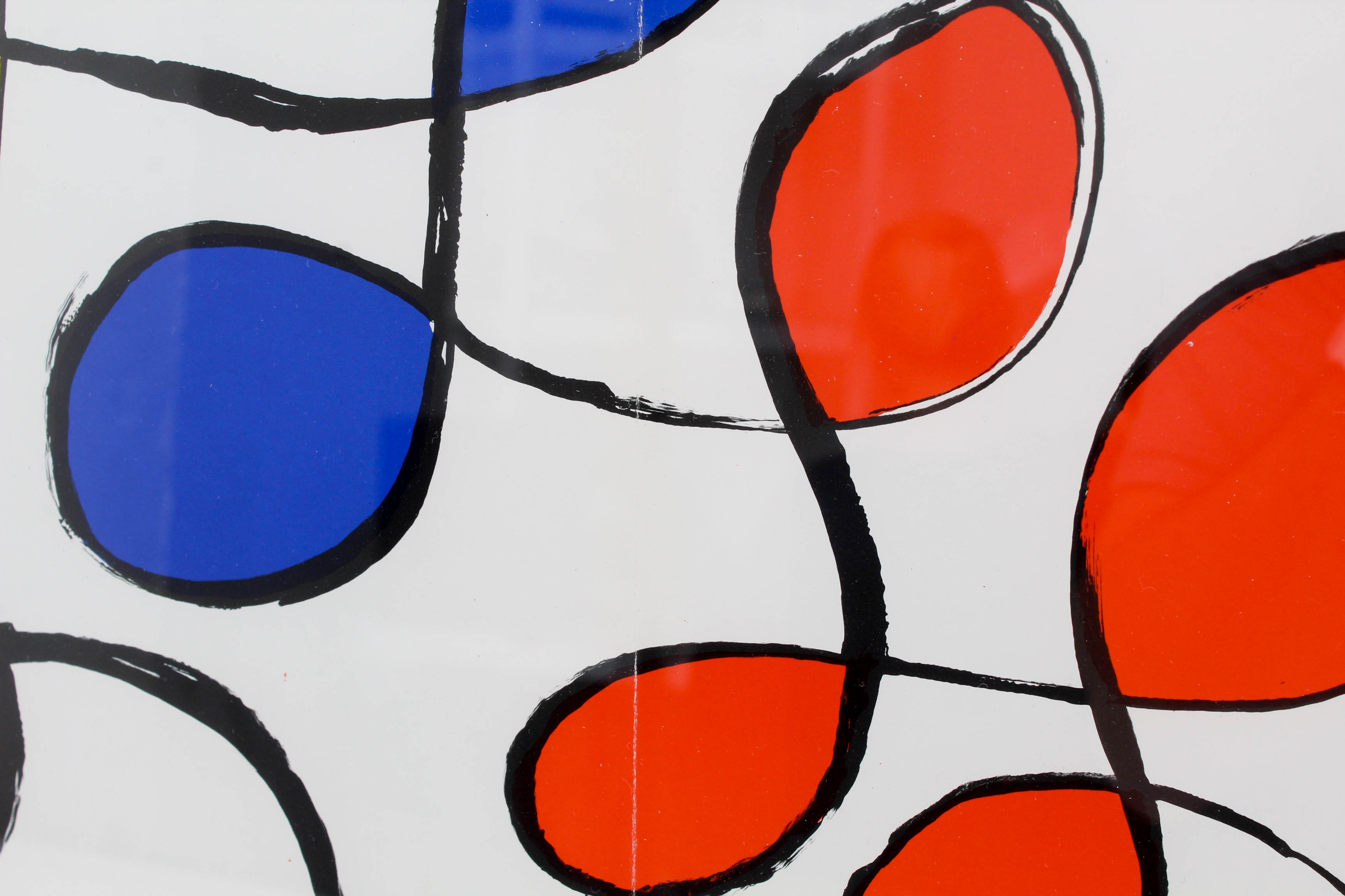 Alexander Calder Double Page Color Lithograph for "Derrière le Miroir"