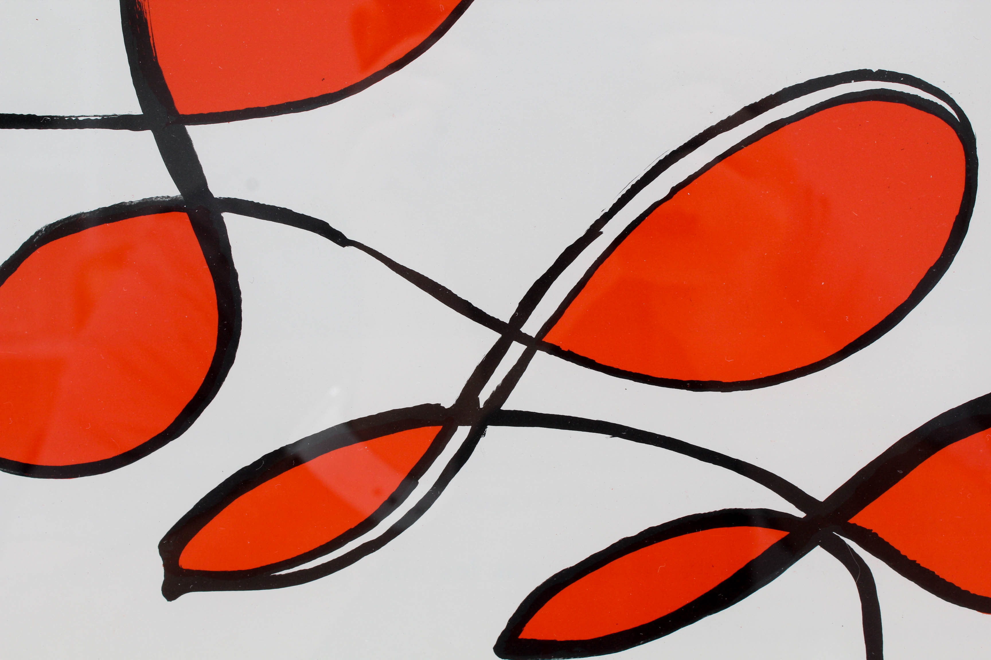 Alexander Calder Double Page Color Lithograph for "Derrière le Miroir"
