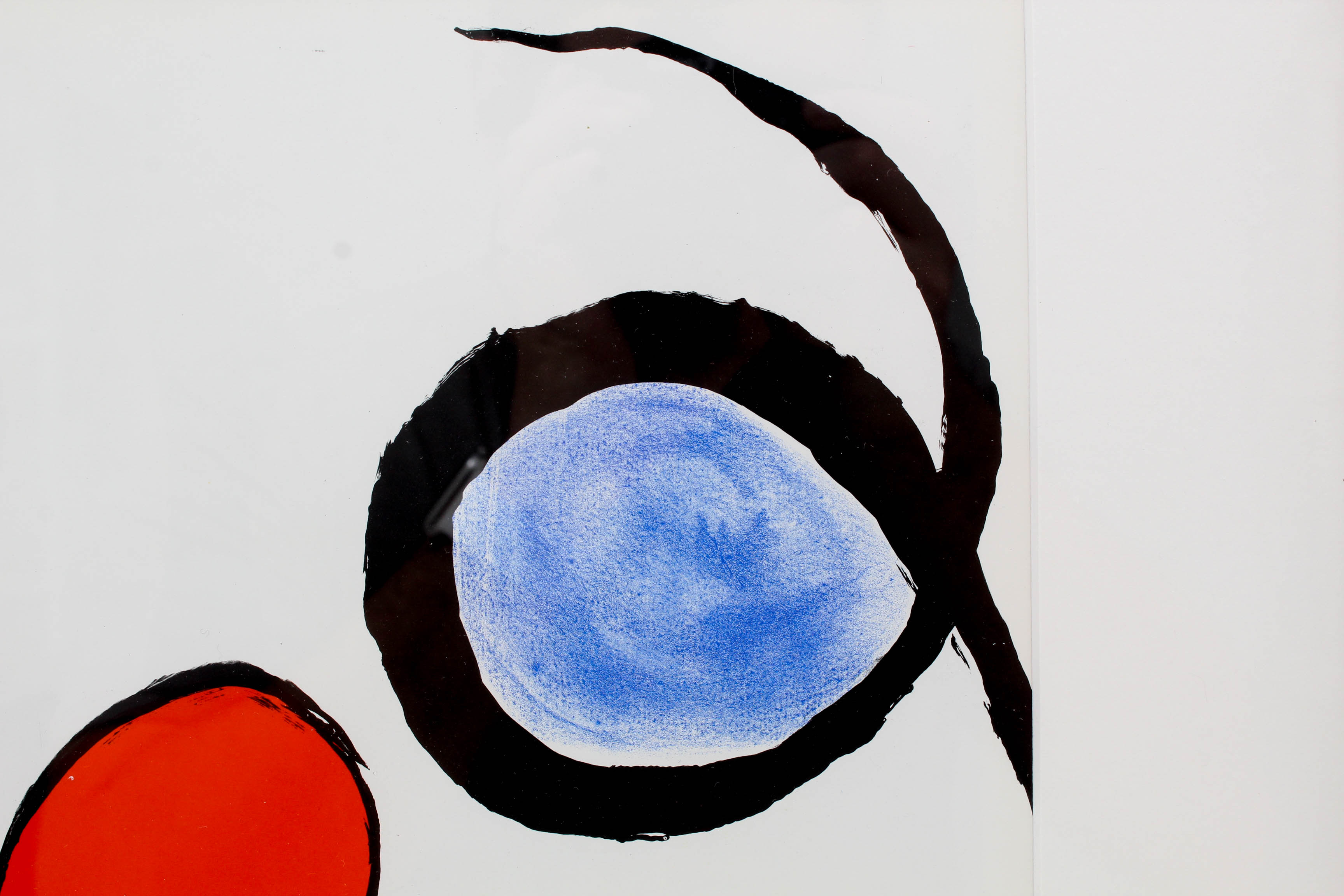 Alexander Calder Double Page Color Lithograph for "Derrière le Miroir"