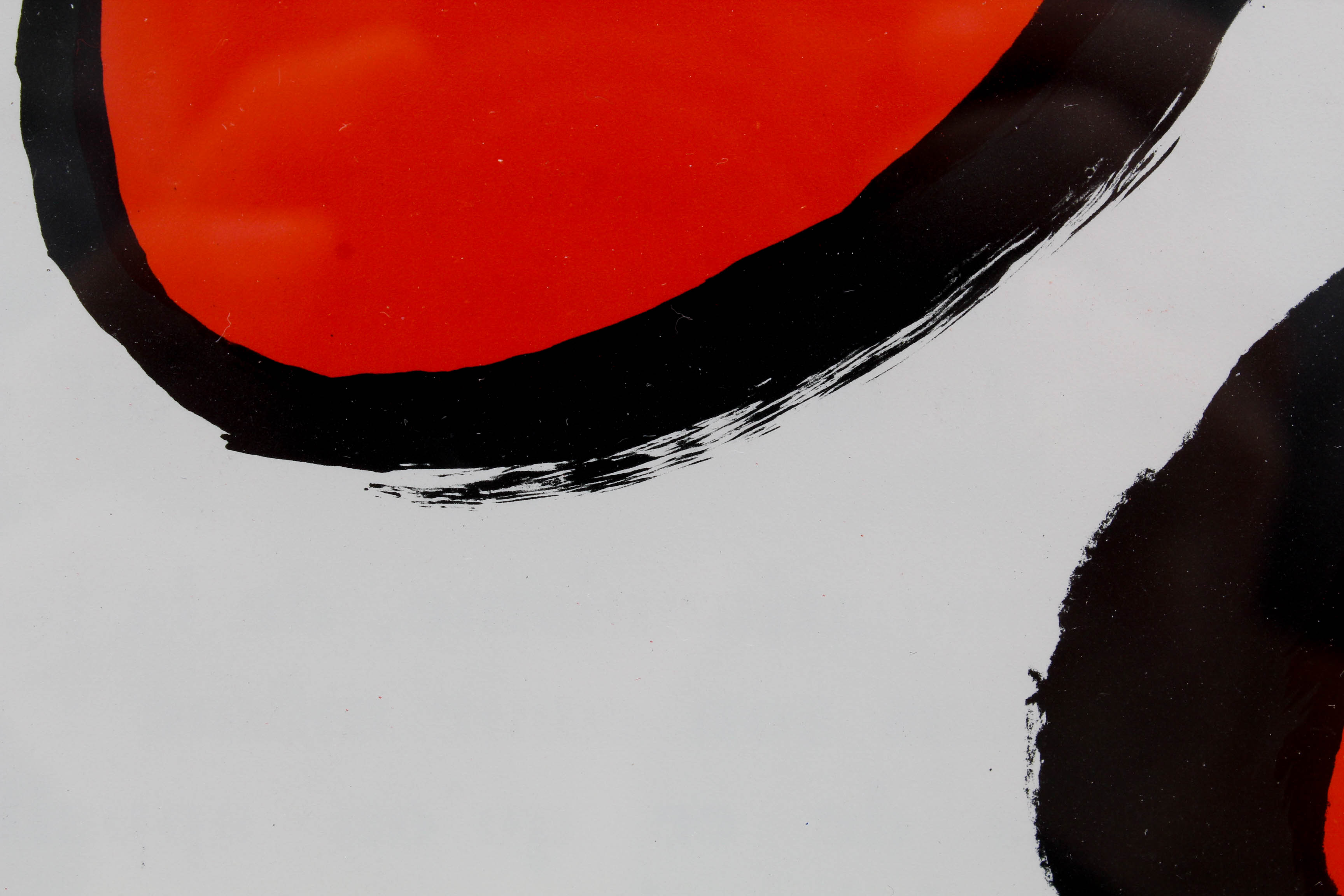 Alexander Calder Double Page Color Lithograph for "Derrière le Miroir"