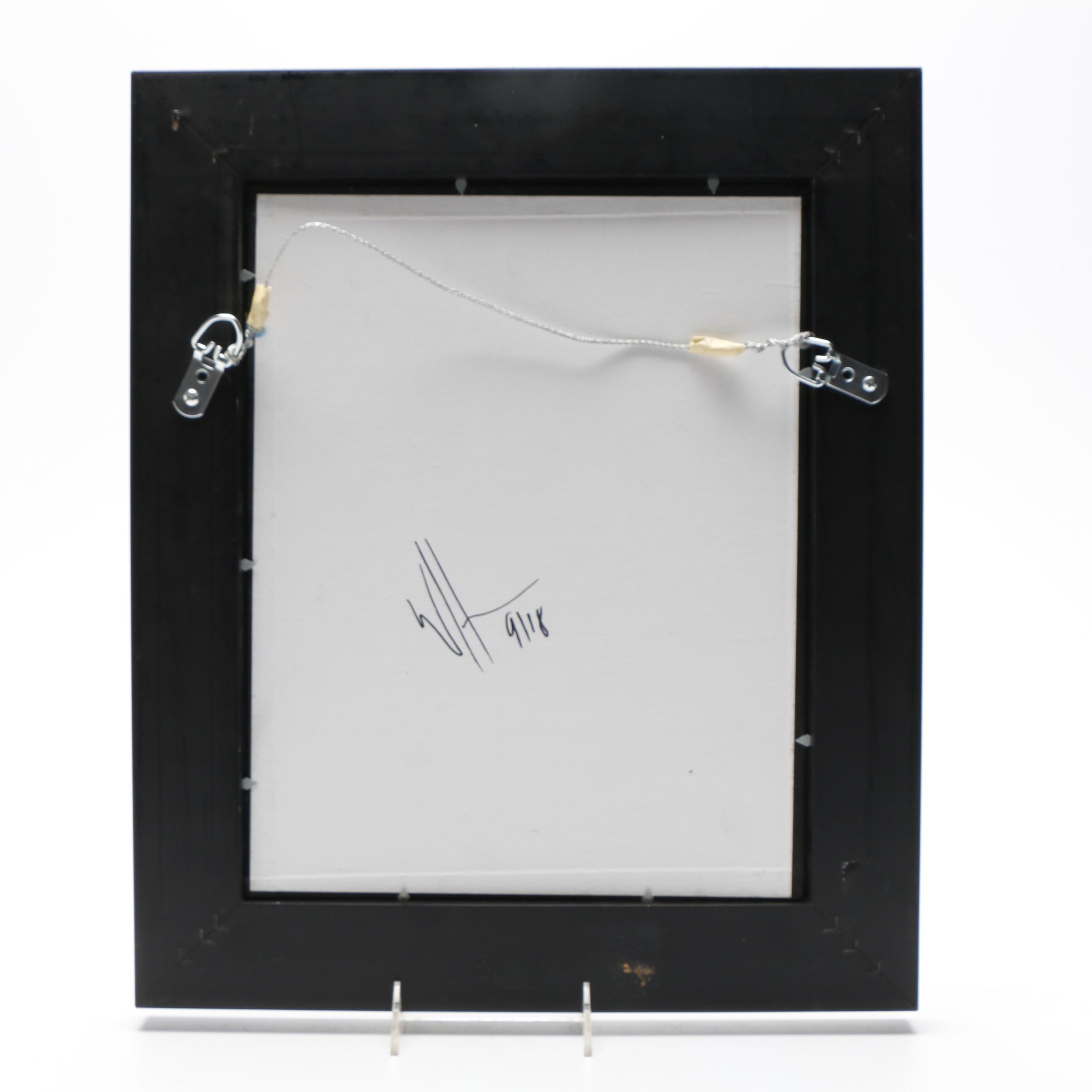 William Hawkins Oil Landscape Painting