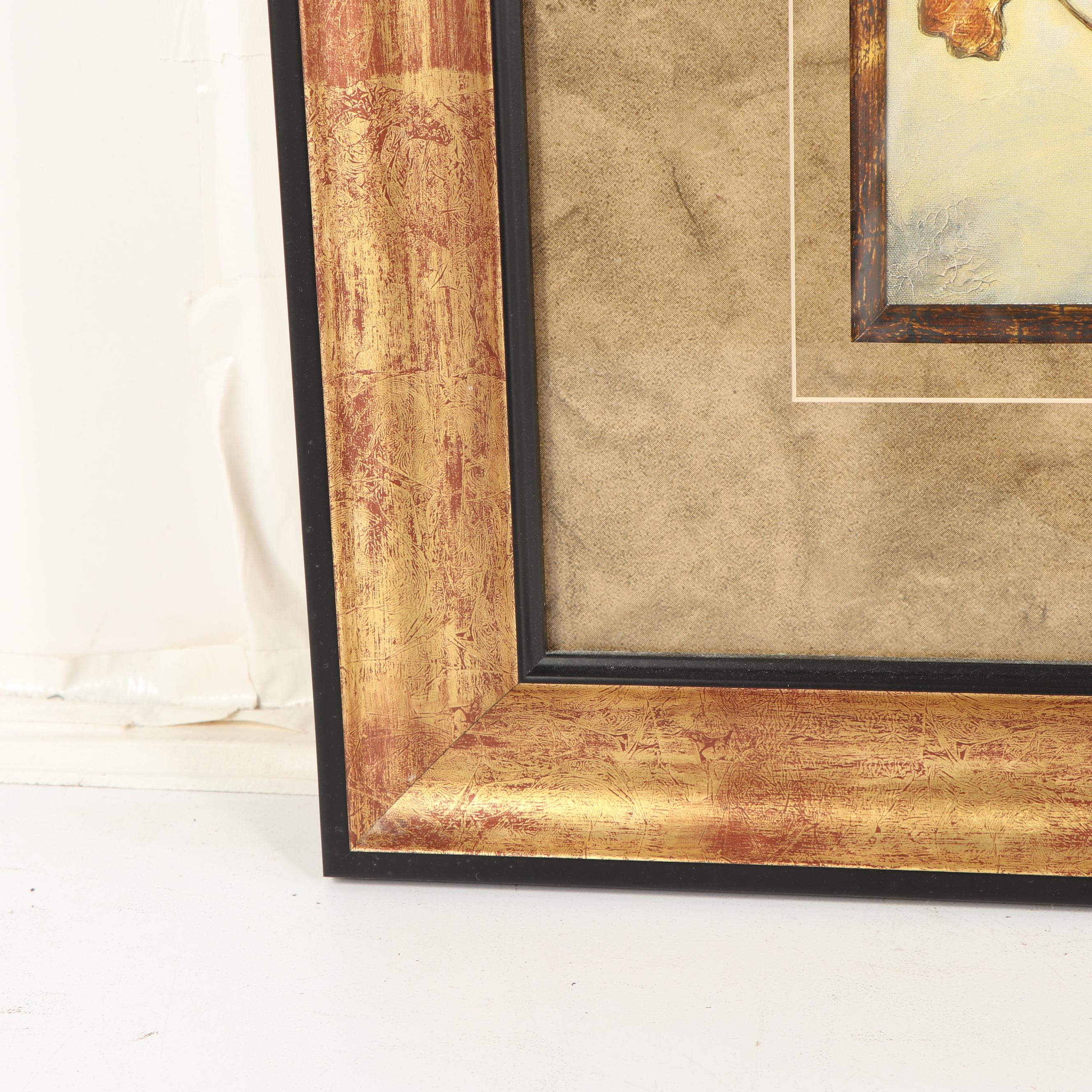 Offset Lithographs of Scroll Designs