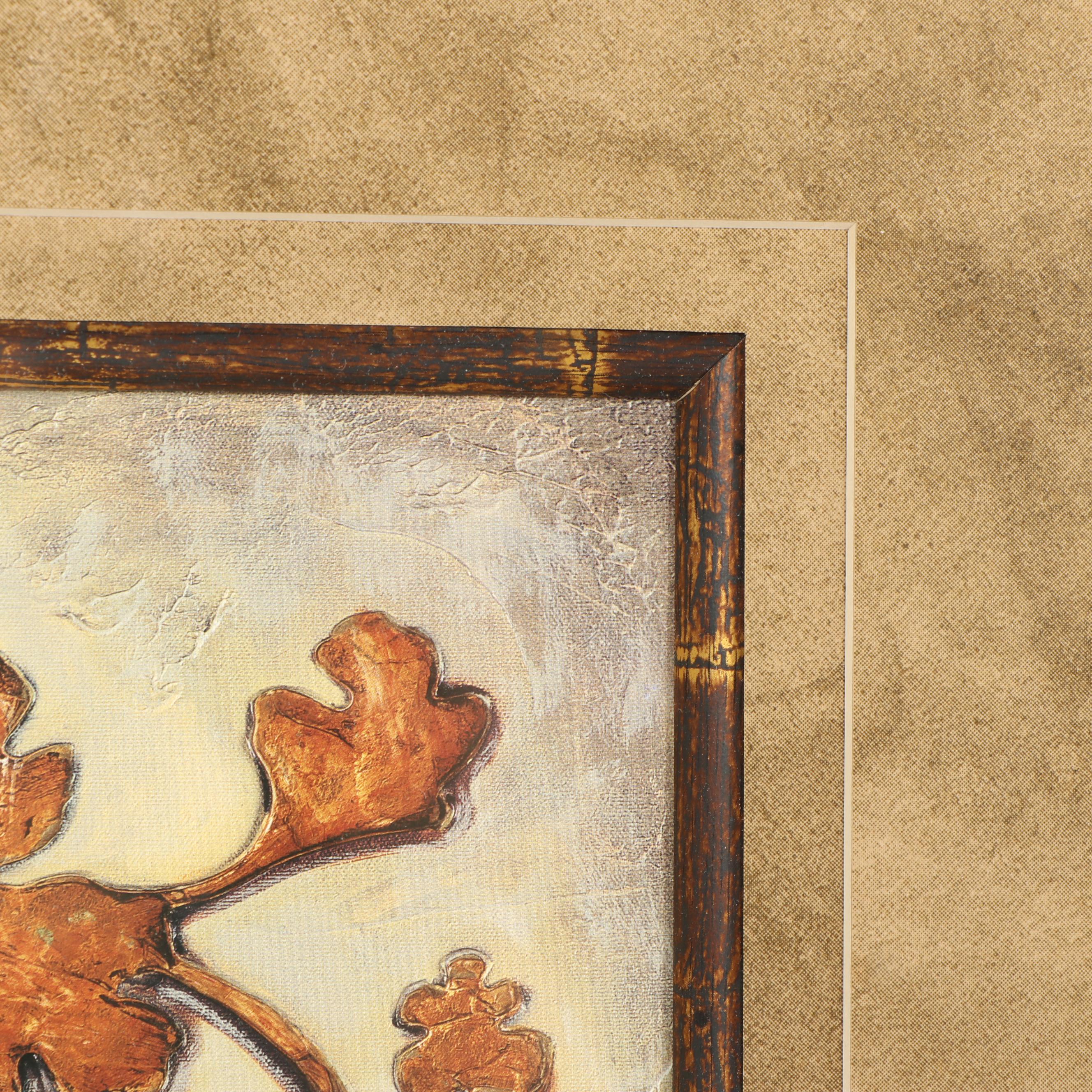 Offset Lithographs of Scroll Designs