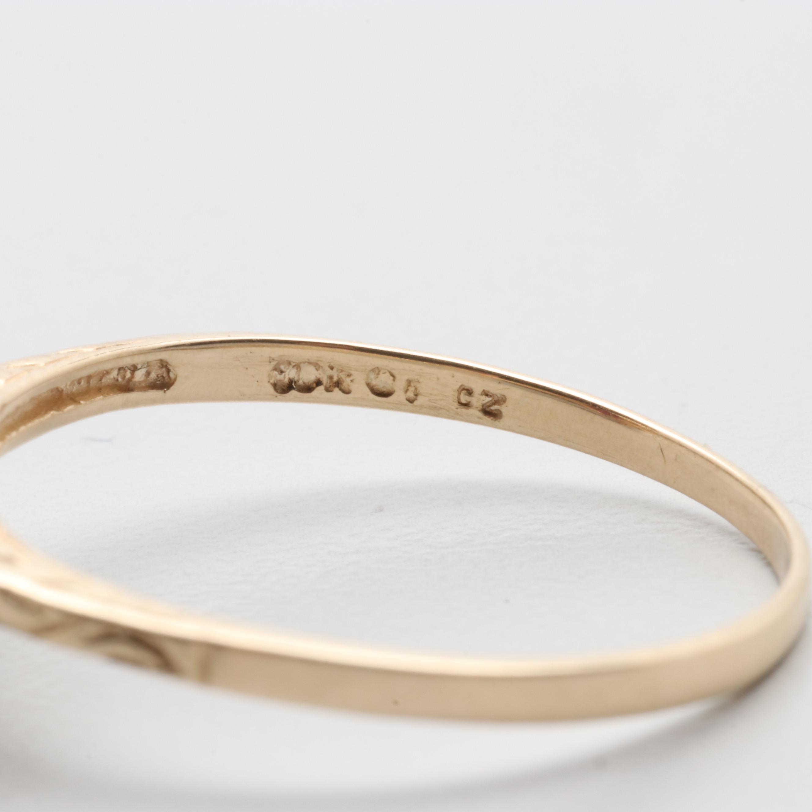 10K Yellow Gold 1.53 CT Ruby Ring