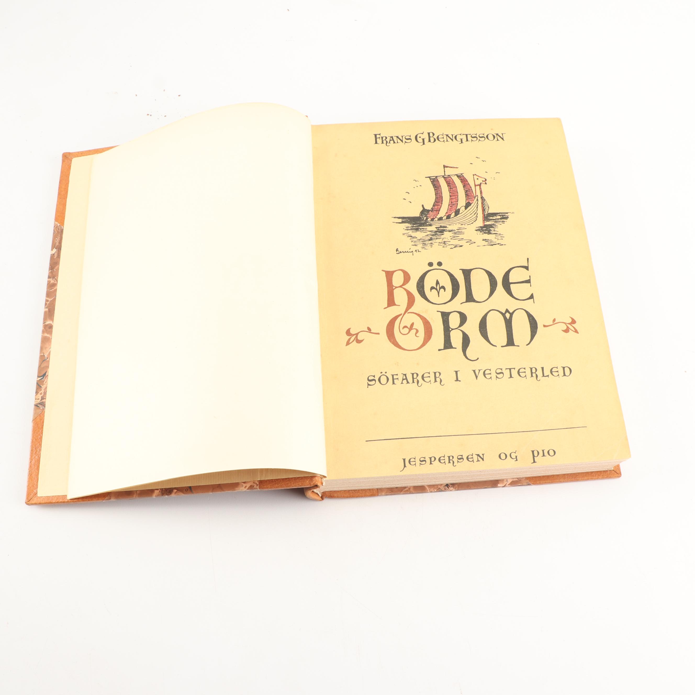 Vintage Danish and Norwegian Books