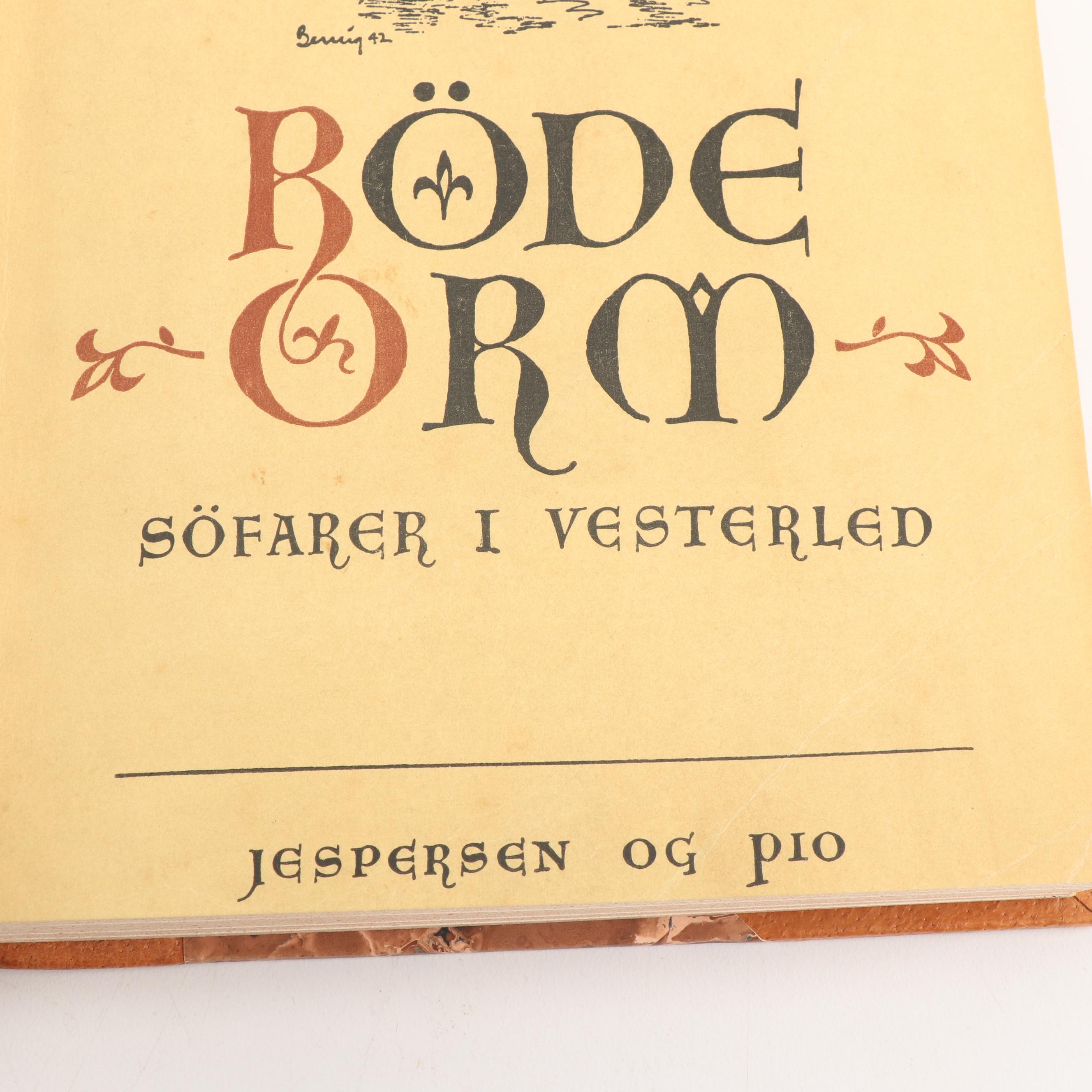 Vintage Danish and Norwegian Books