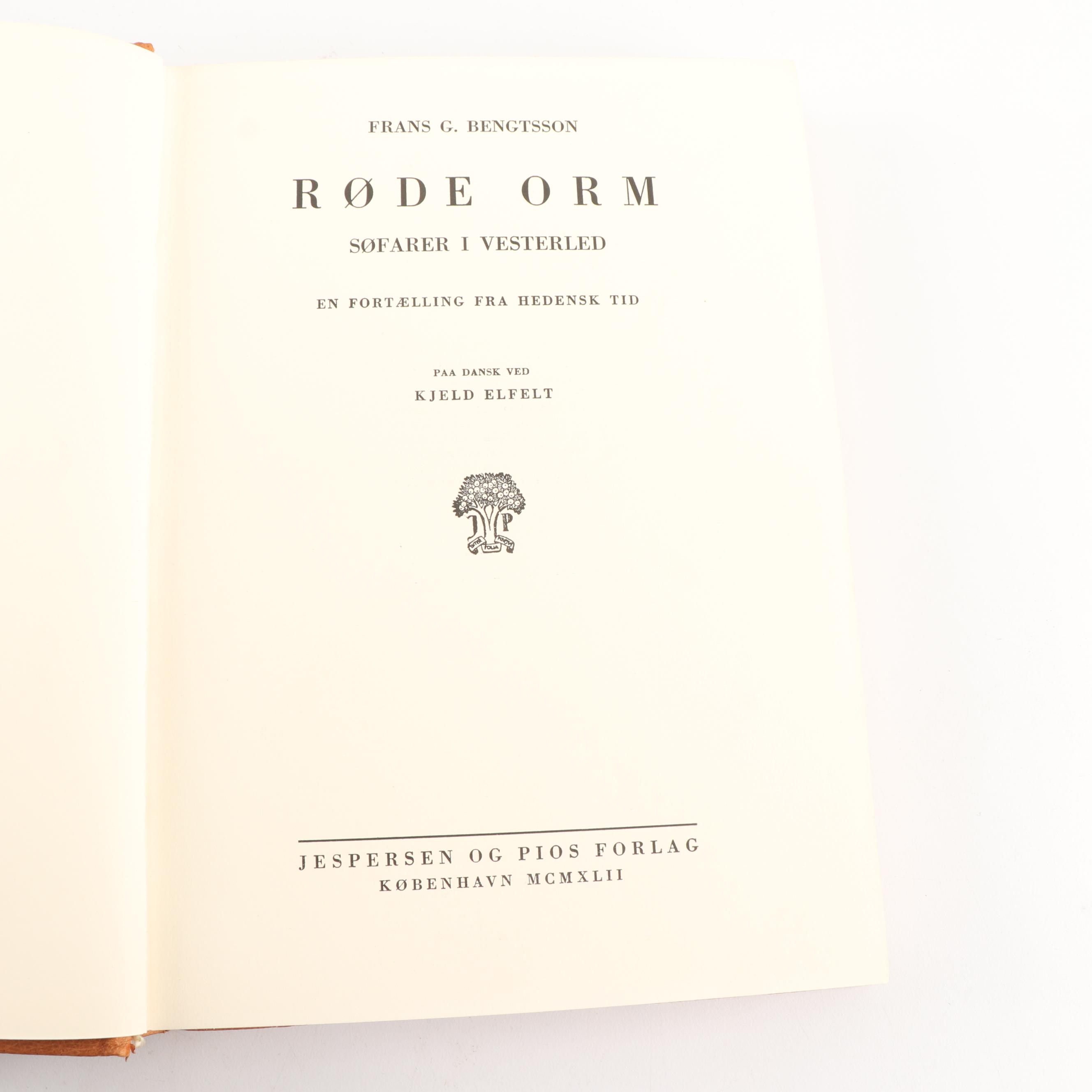 Vintage Danish and Norwegian Books