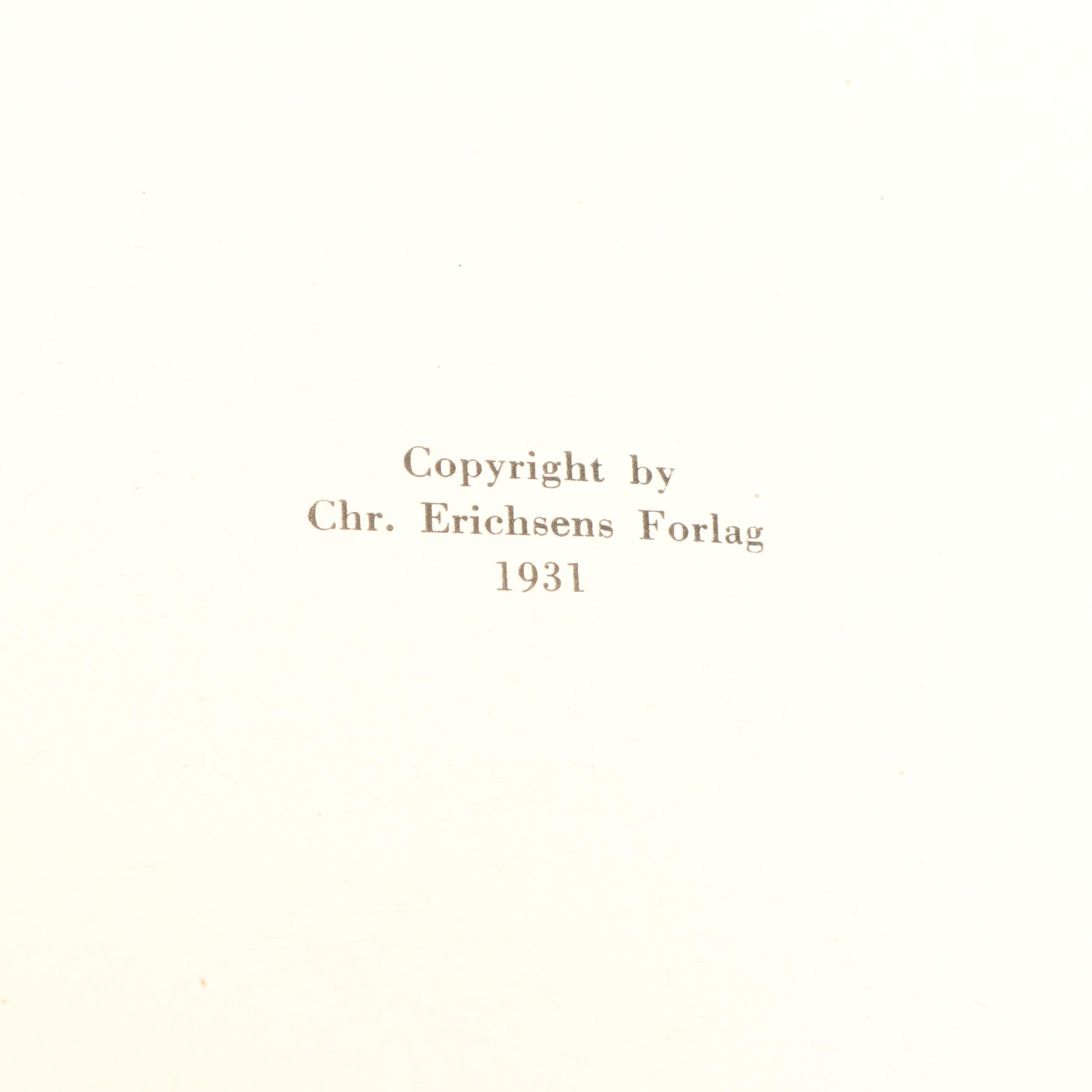 Vintage Danish and Norwegian Books