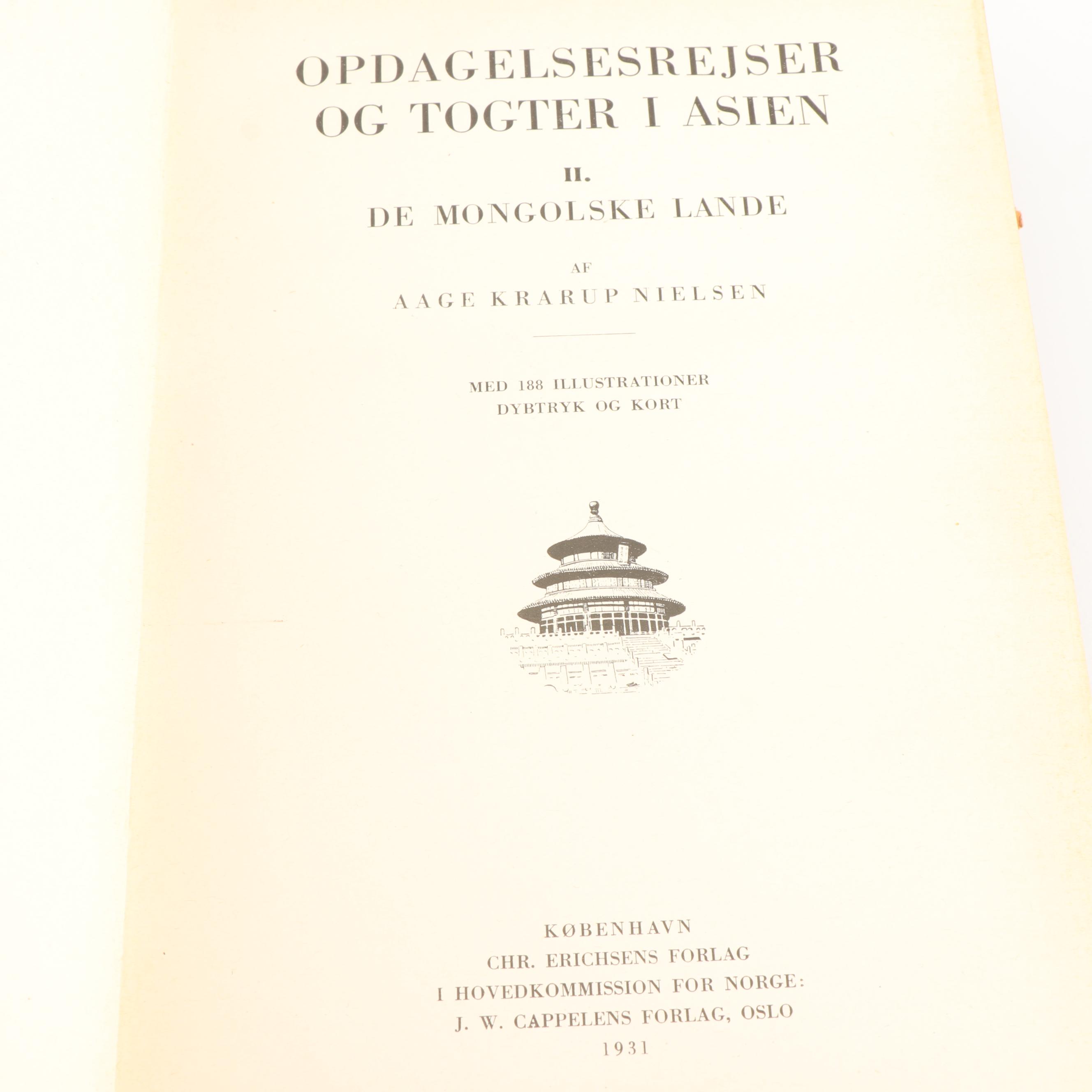 Vintage Danish and Norwegian Books